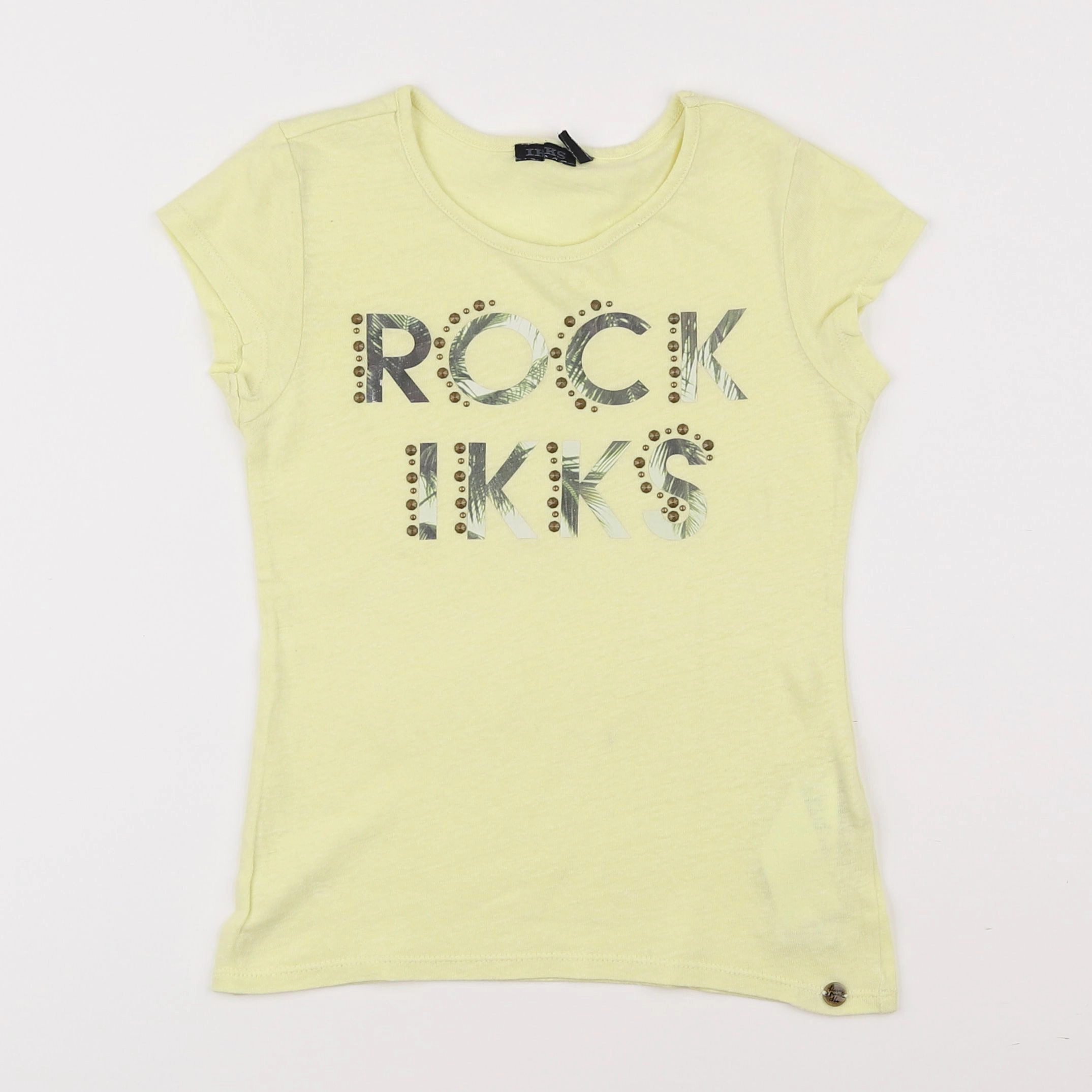 IKKS - tee-shirt jaune - 4 ans