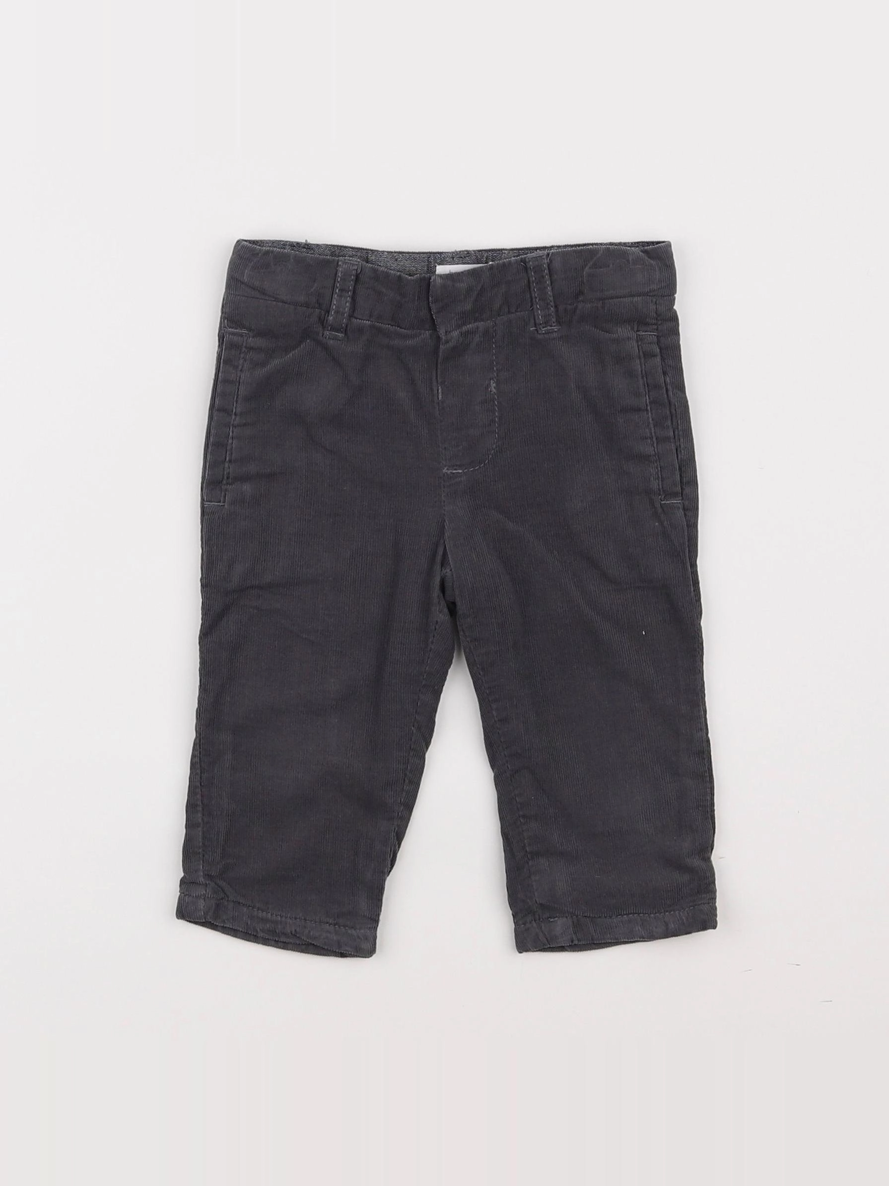 Boutchou - pantalon gris - 6 mois