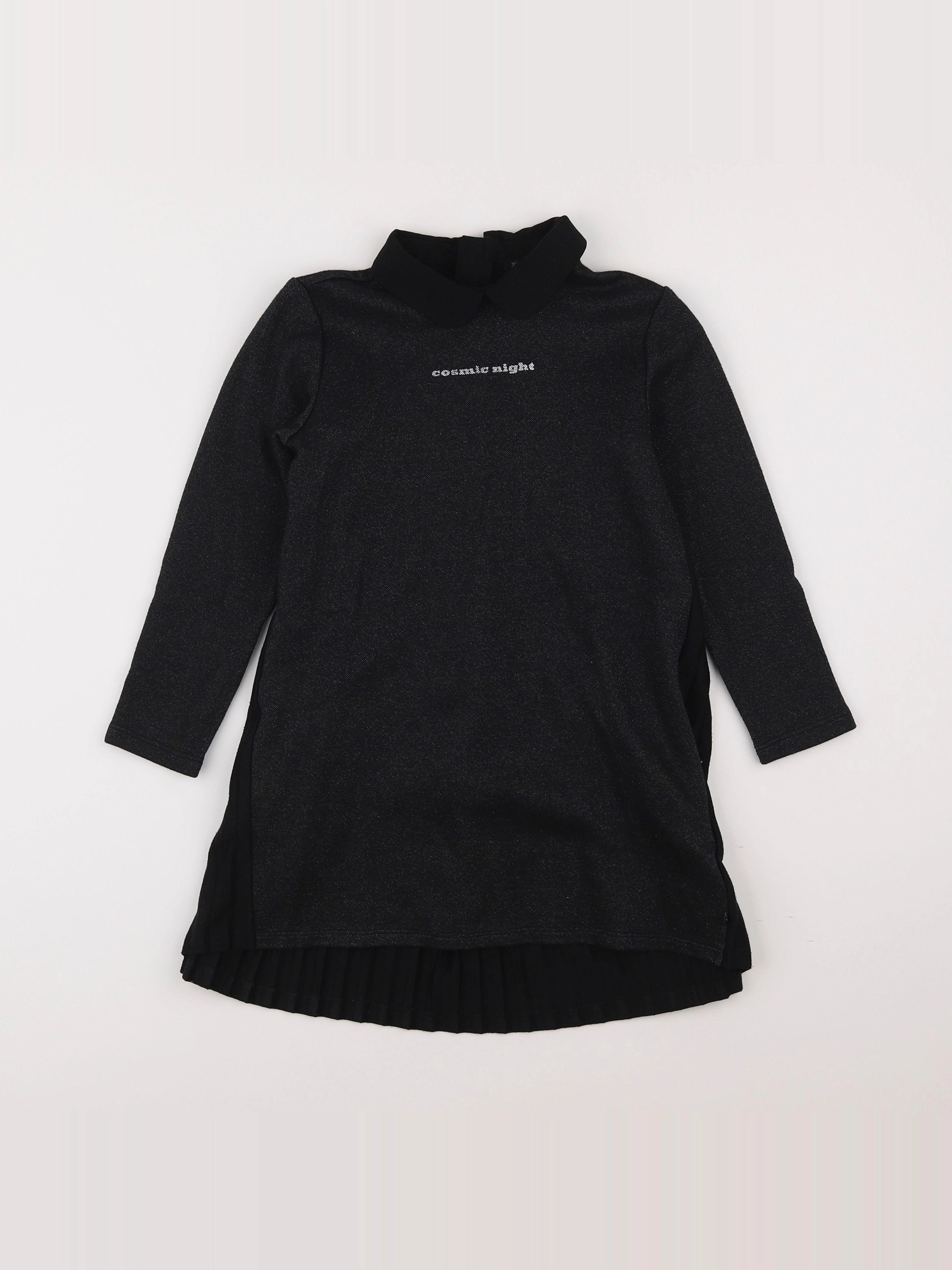 IKKS - robe noir - 6 ans