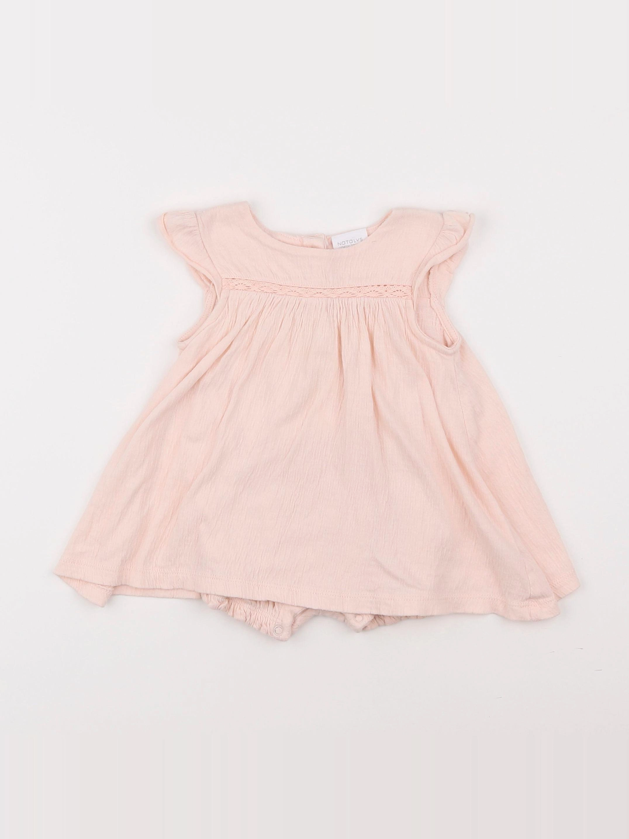 Natalys - robe rose - 6 mois