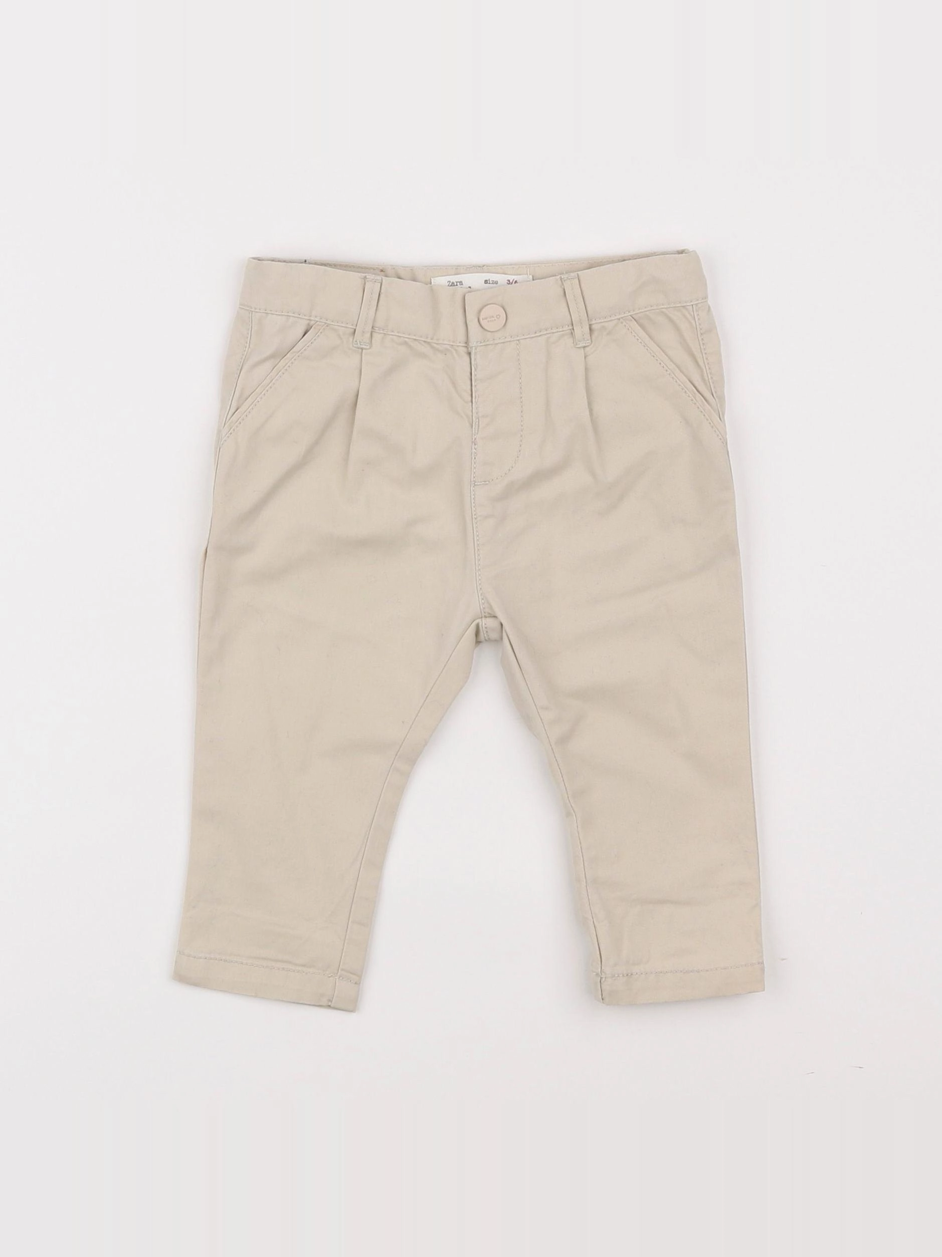 Zara - pantalon beige - 3/6 mois