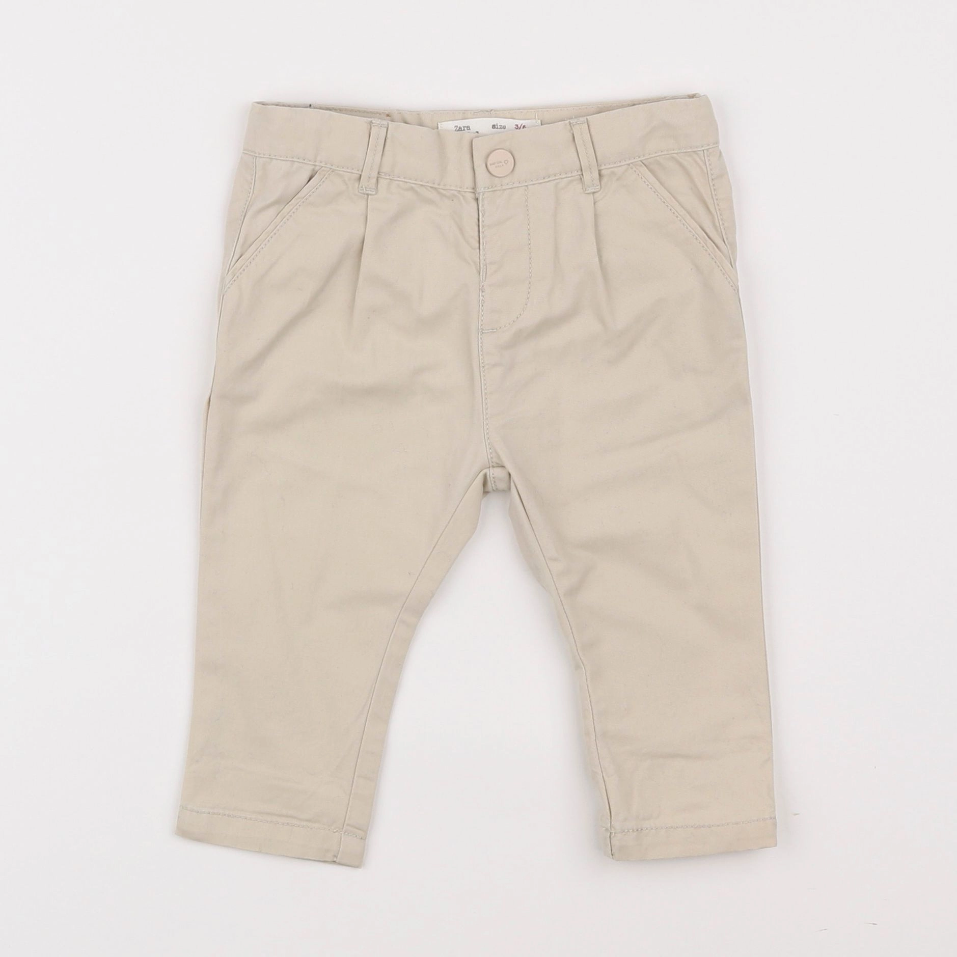 Zara - pantalon beige - 3/6 mois