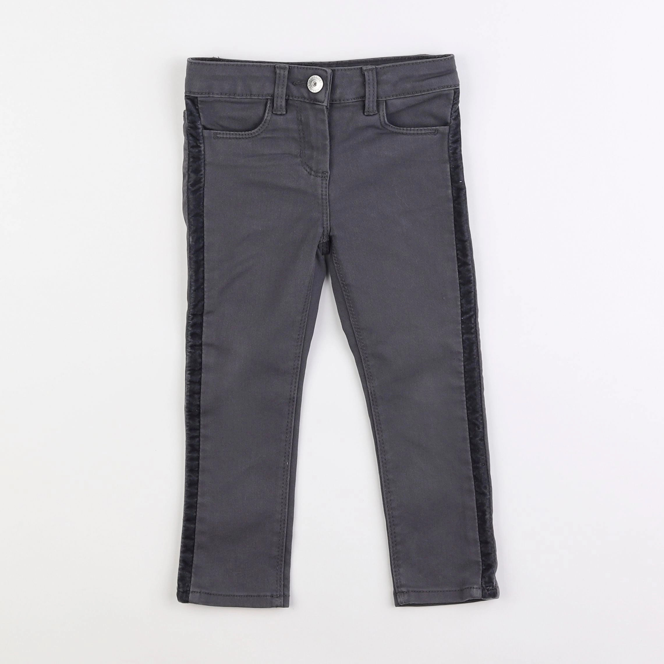 Vertbaudet - pantalon gris - 3 ans