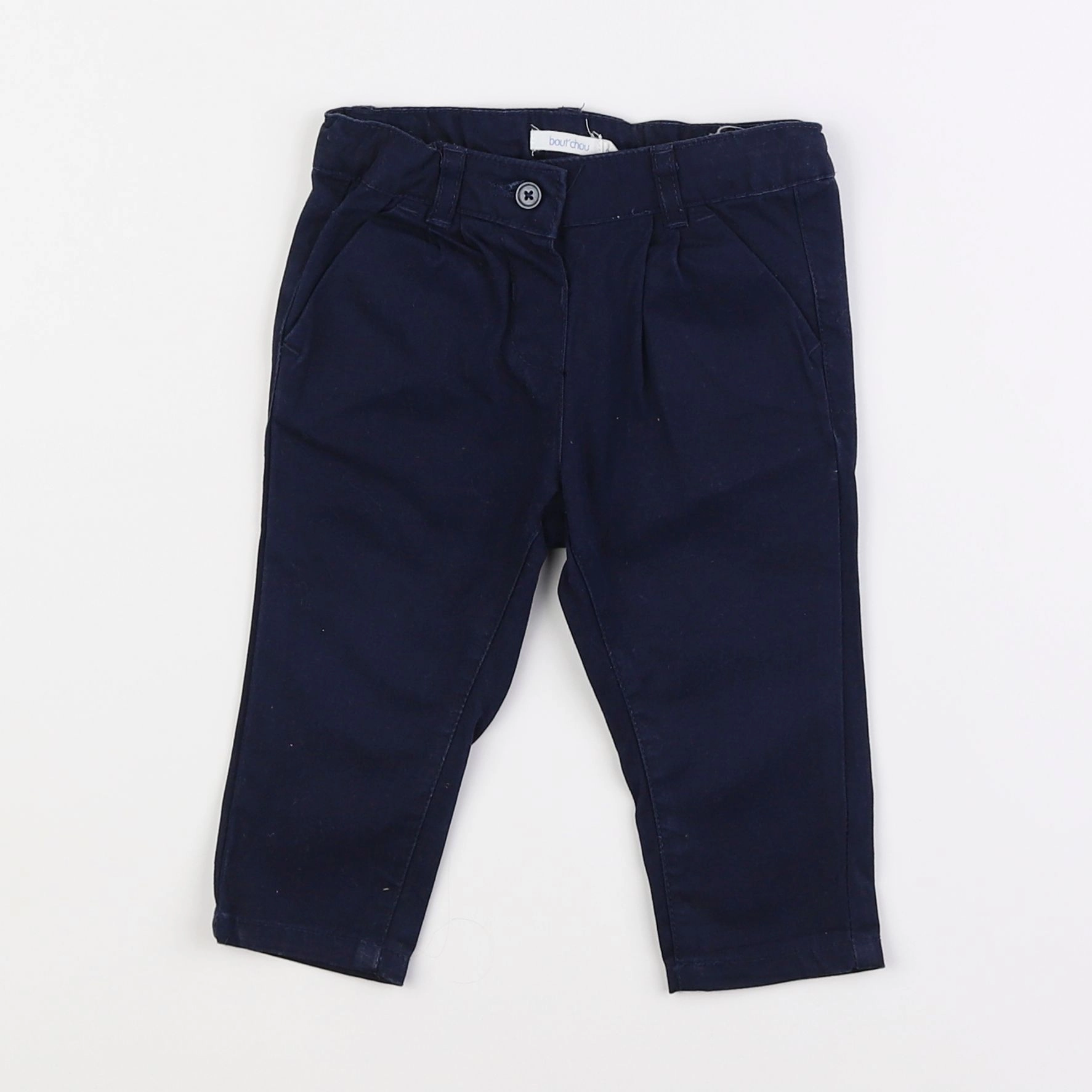 Boutchou - pantalon bleu - 6 mois