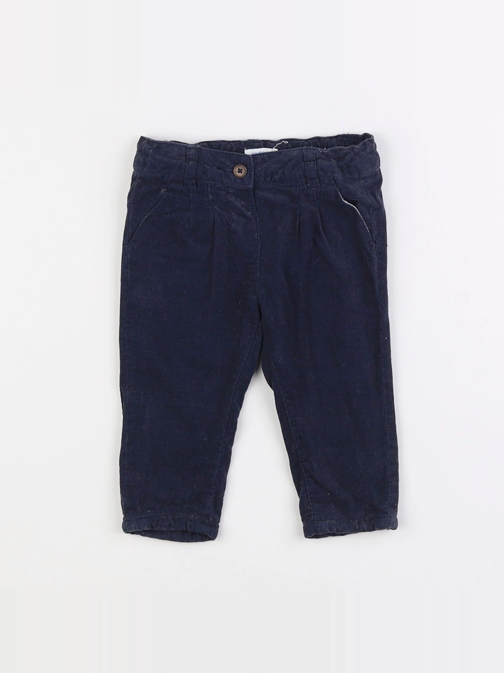 Boutchou - pantalon bleu - 6 mois