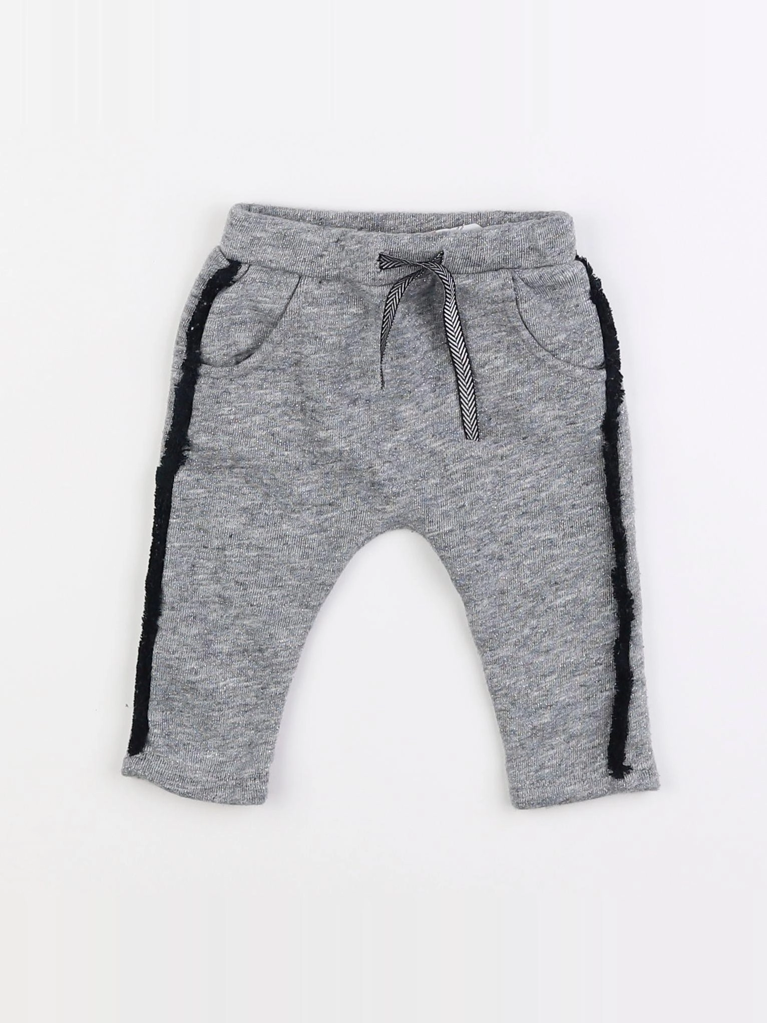 IKKS - jogging gris, argent - 6 mois