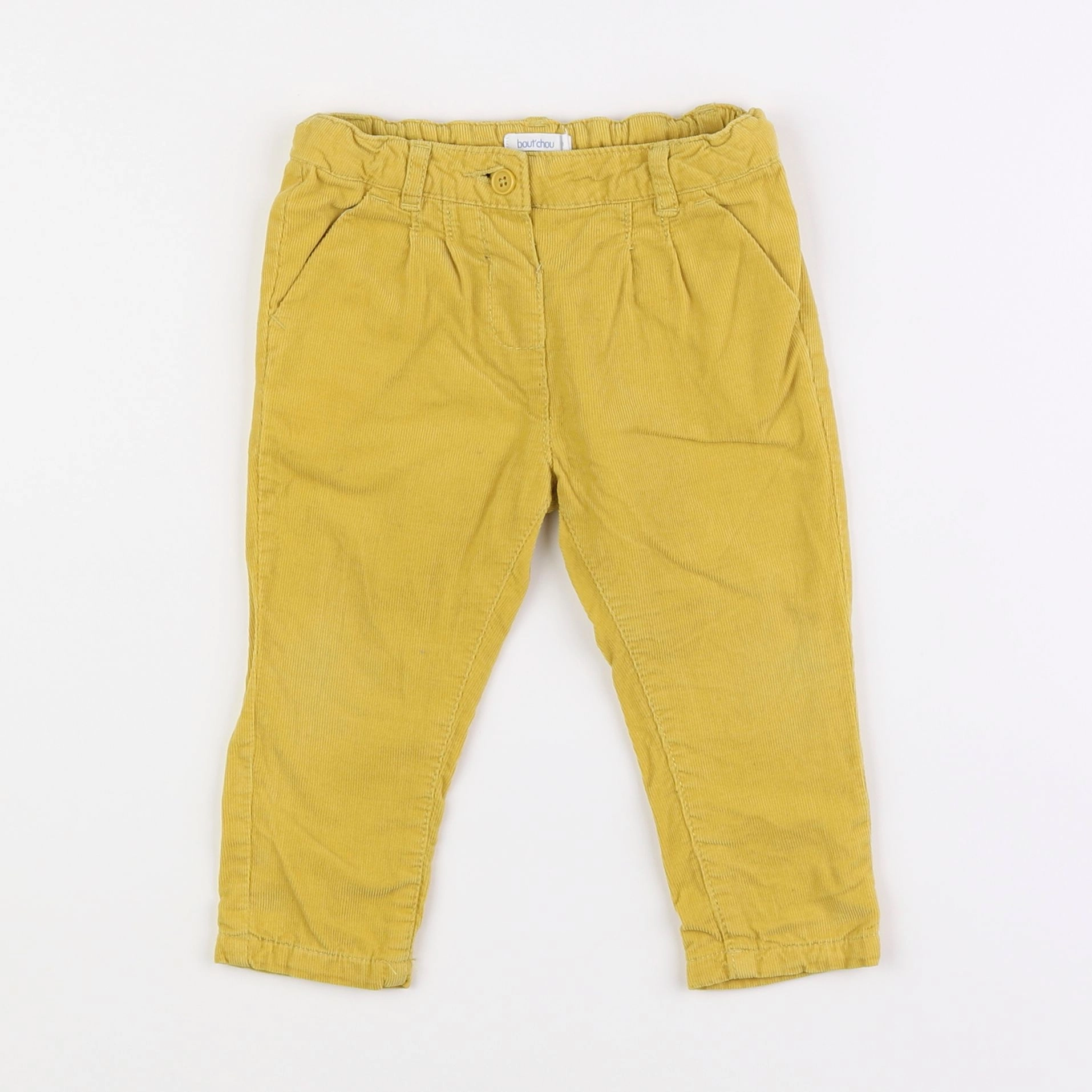 Boutchou - pantalon jaune - 12 mois