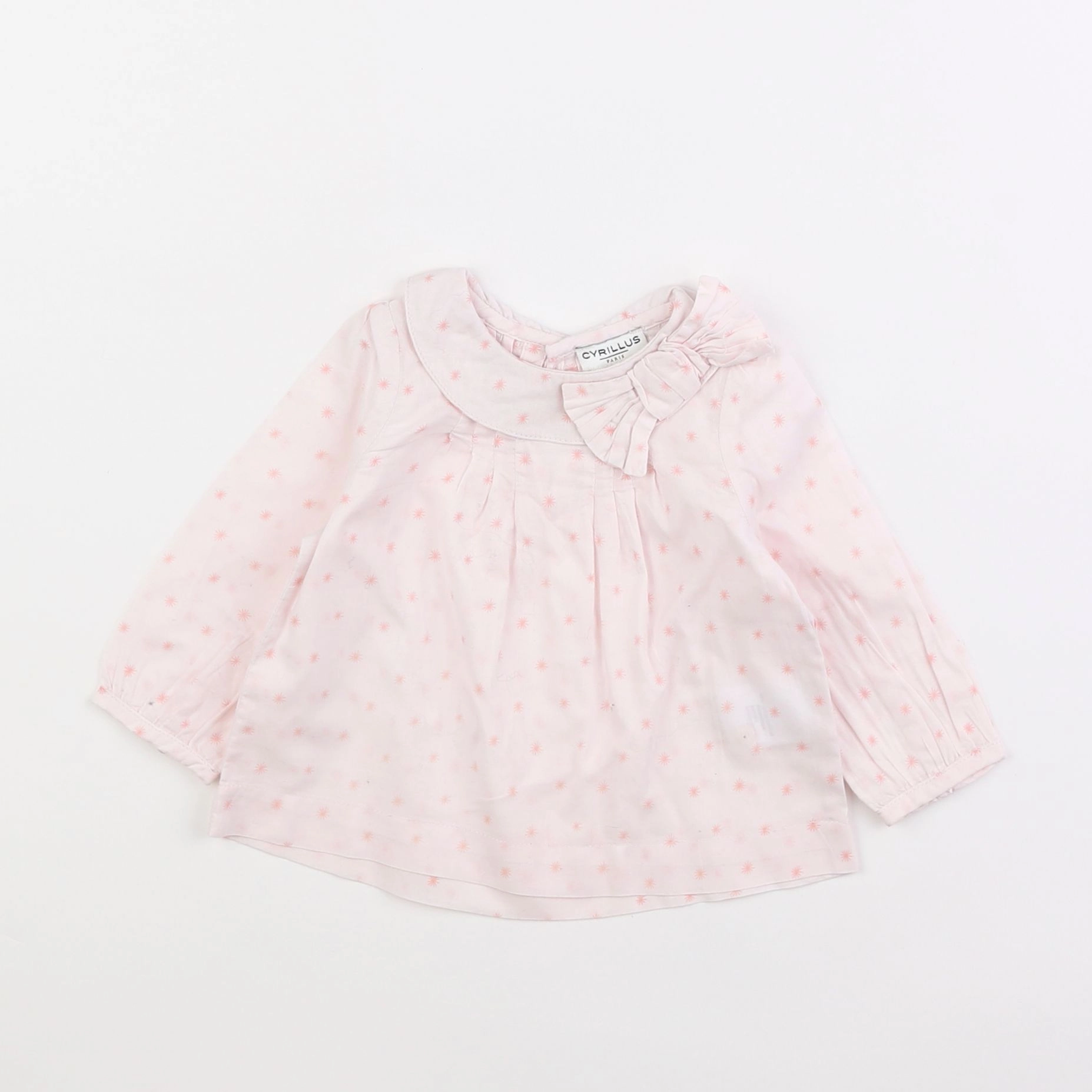 Cyrillus - blouse rose - 6 mois