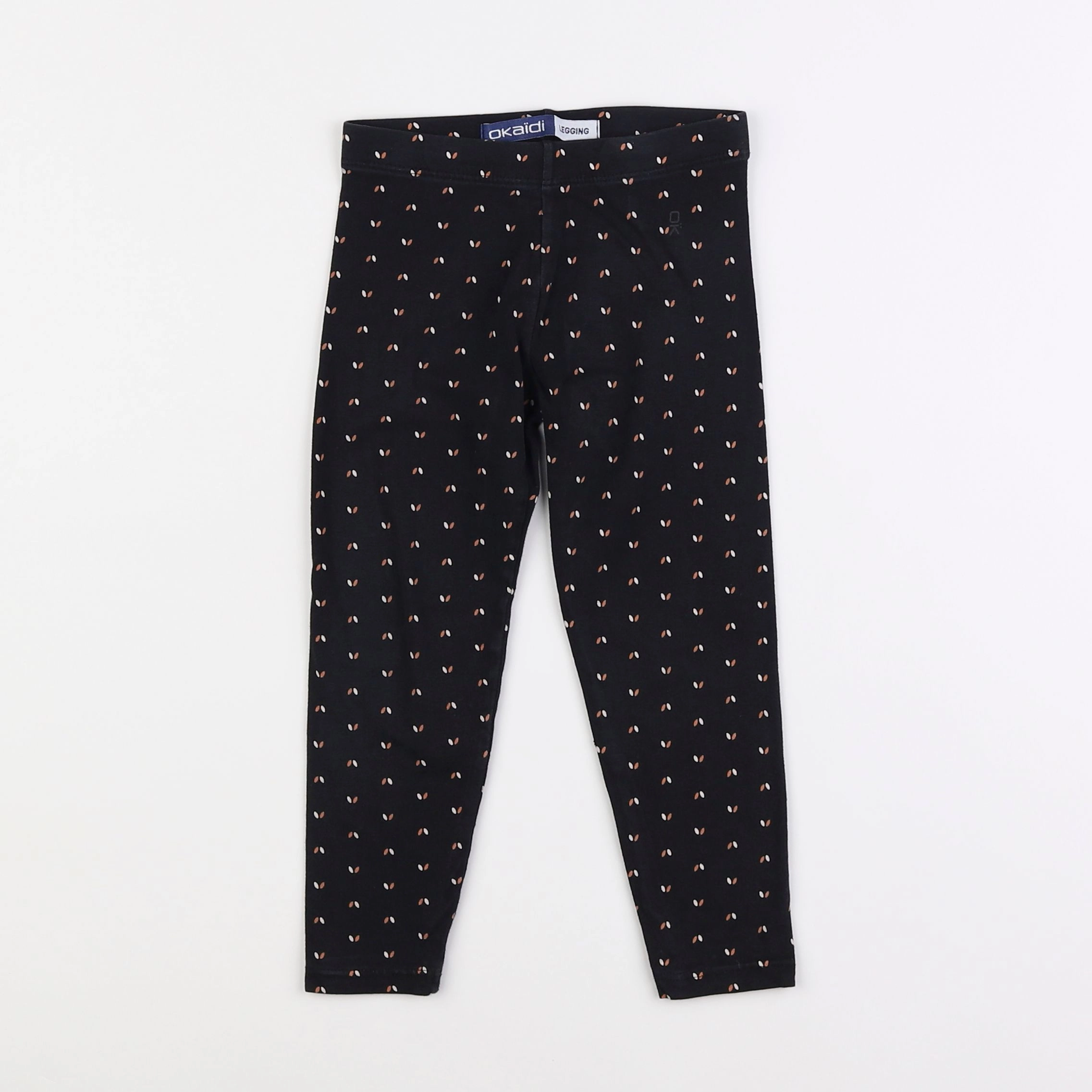 Okaidi - legging noir - 4 ans