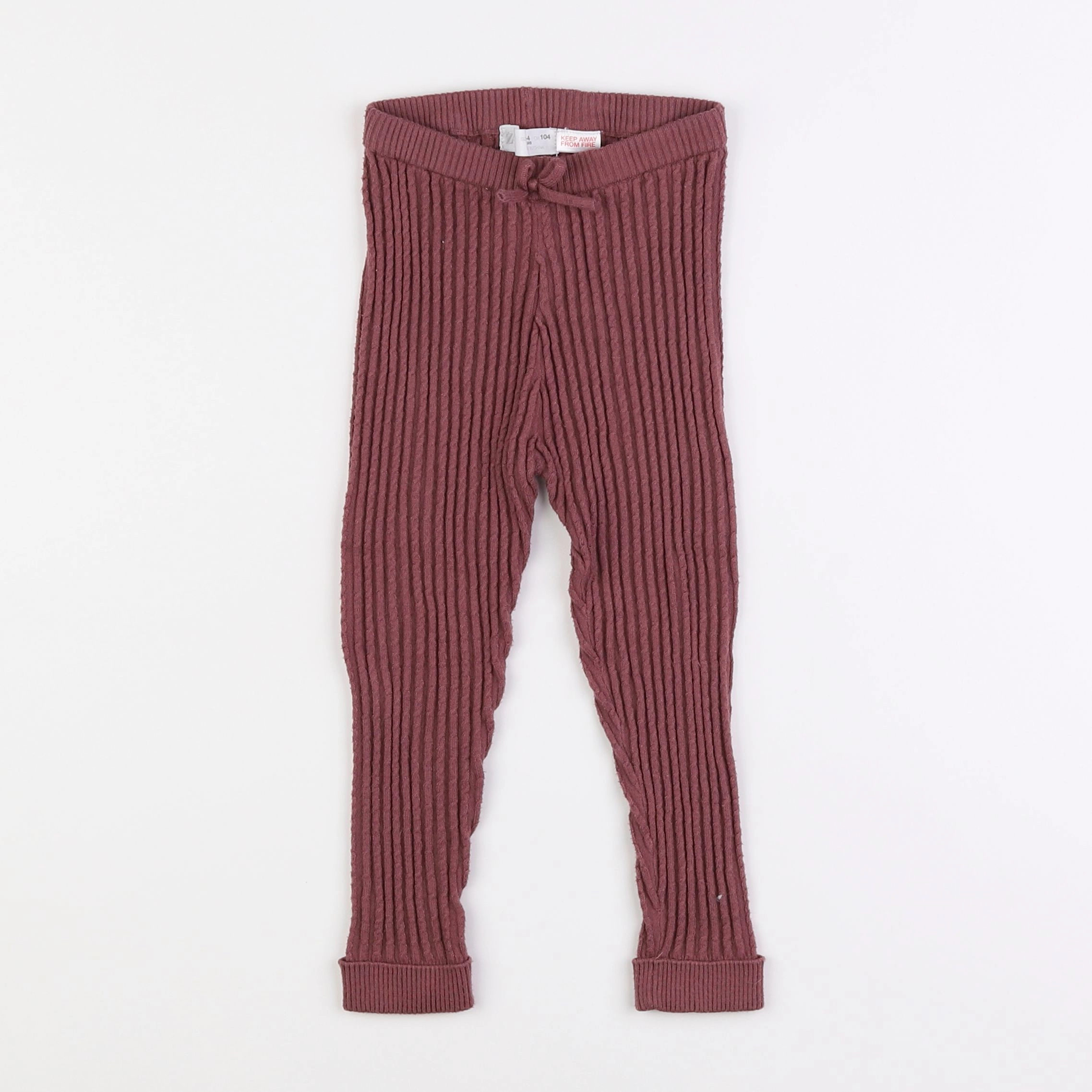 Zara - legging rose - 3/4 ans