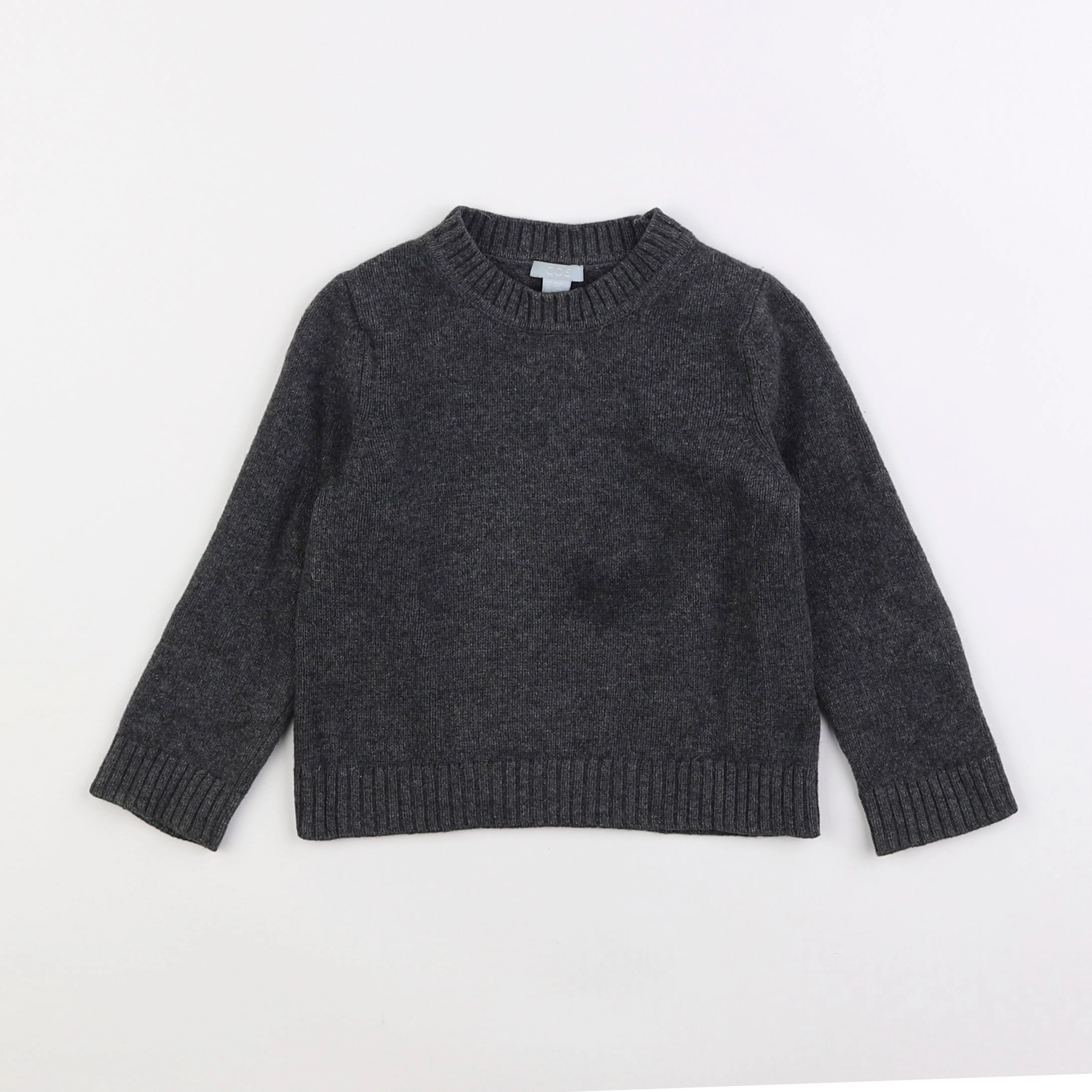 COS - pull bleu - 2/4 ans