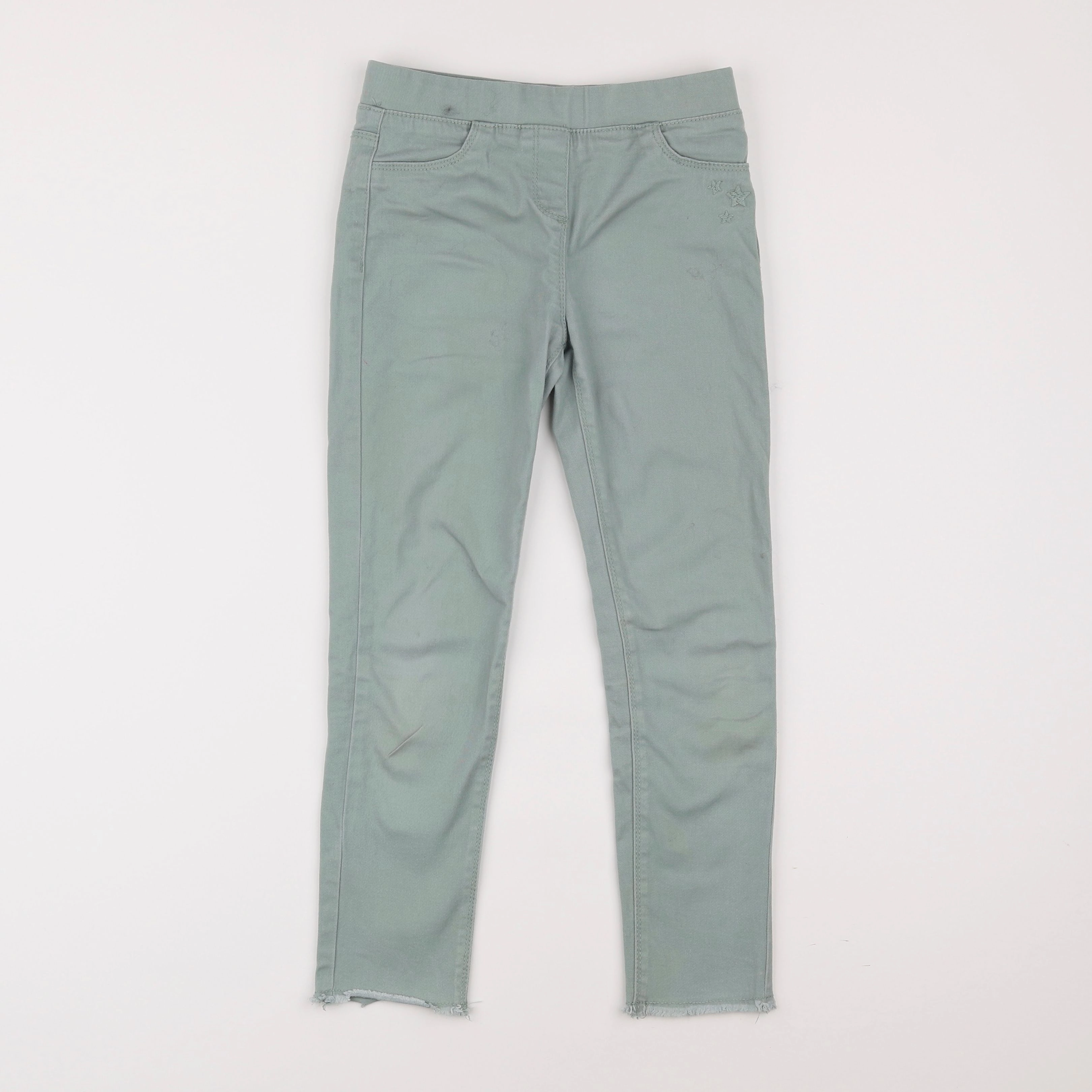 Vertbaudet - jegging vert - 8 ans