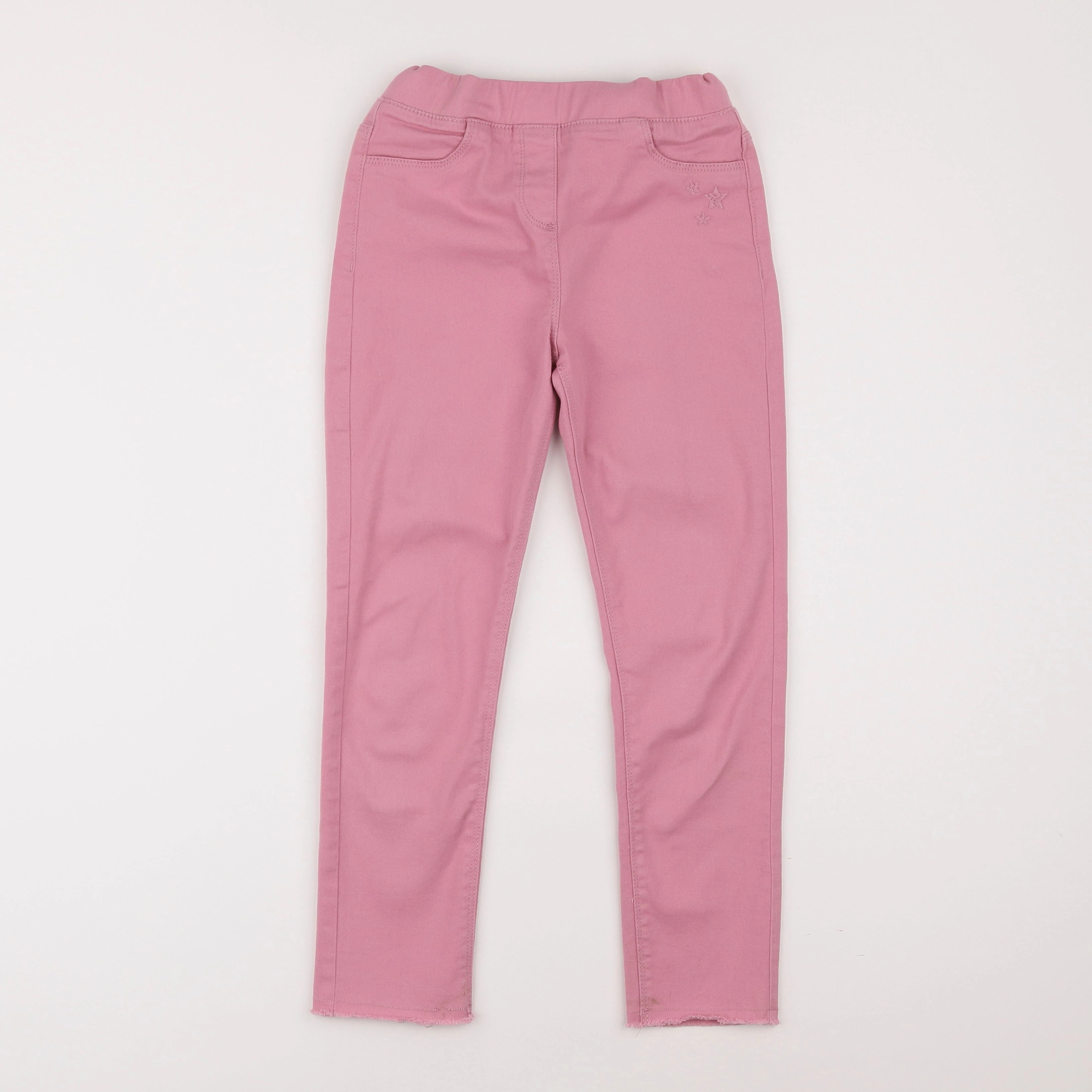 Vertbaudet - jegging rose - 8 ans