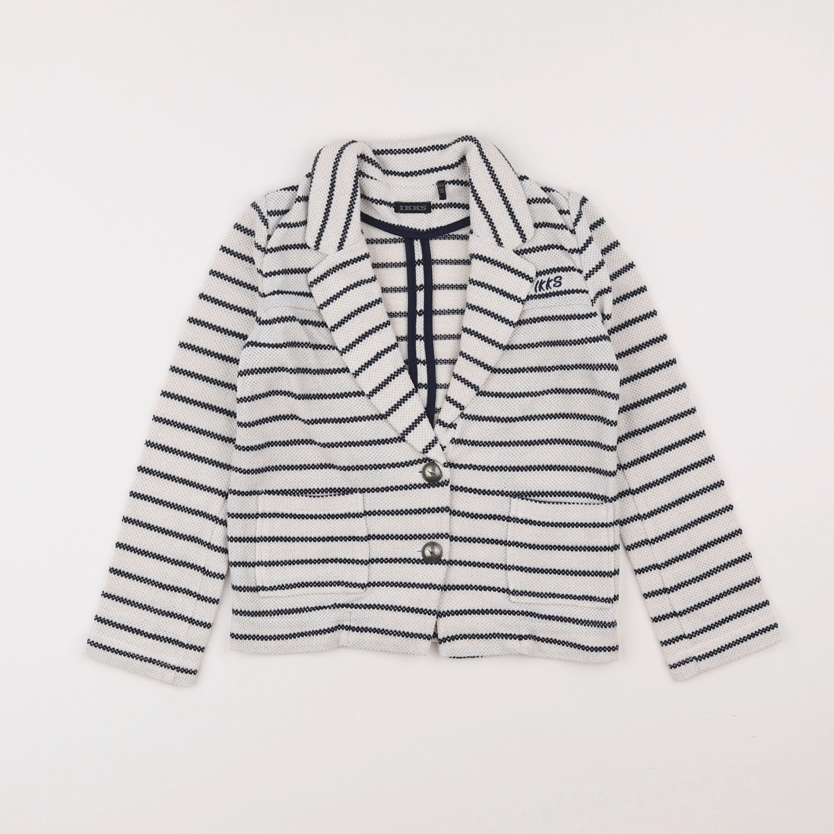 IKKS - veste blanc - 6 ans