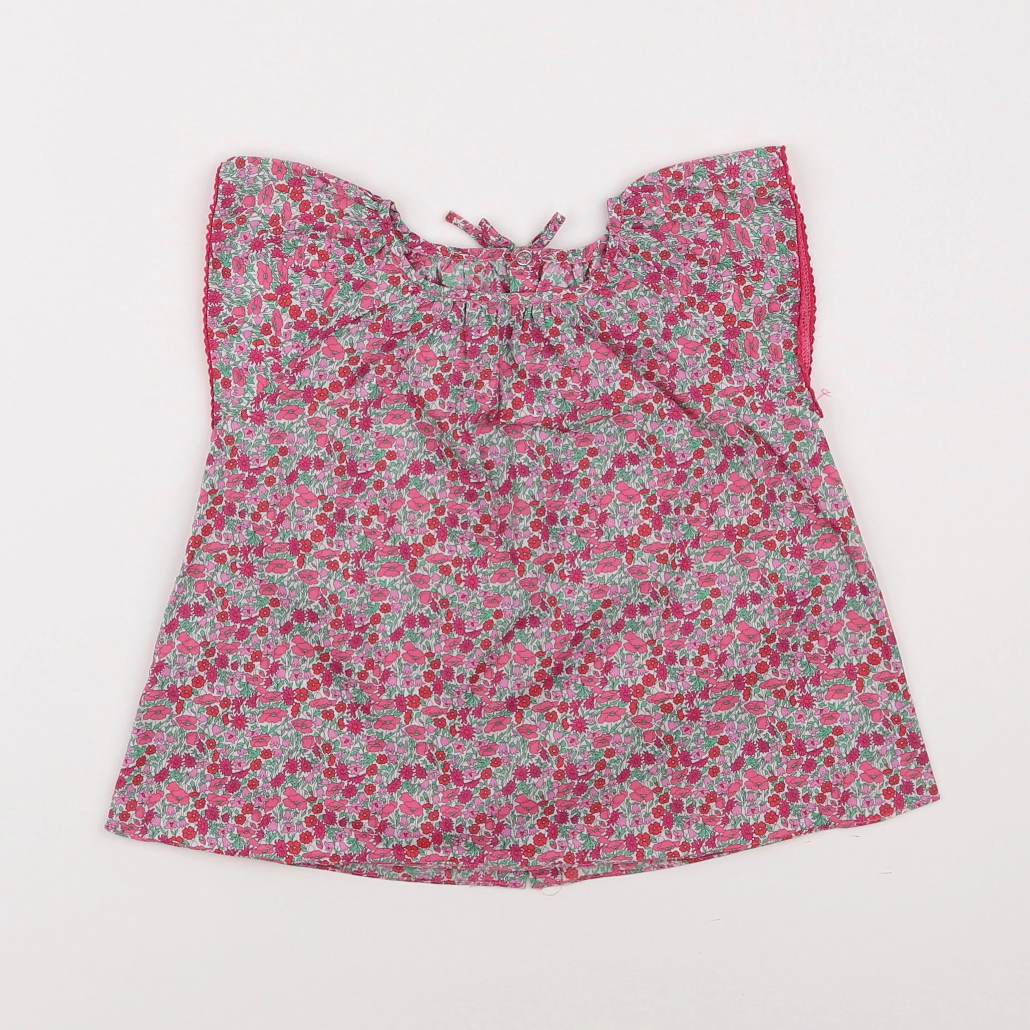 Jacadi - blouse liberty rose - 2 ans