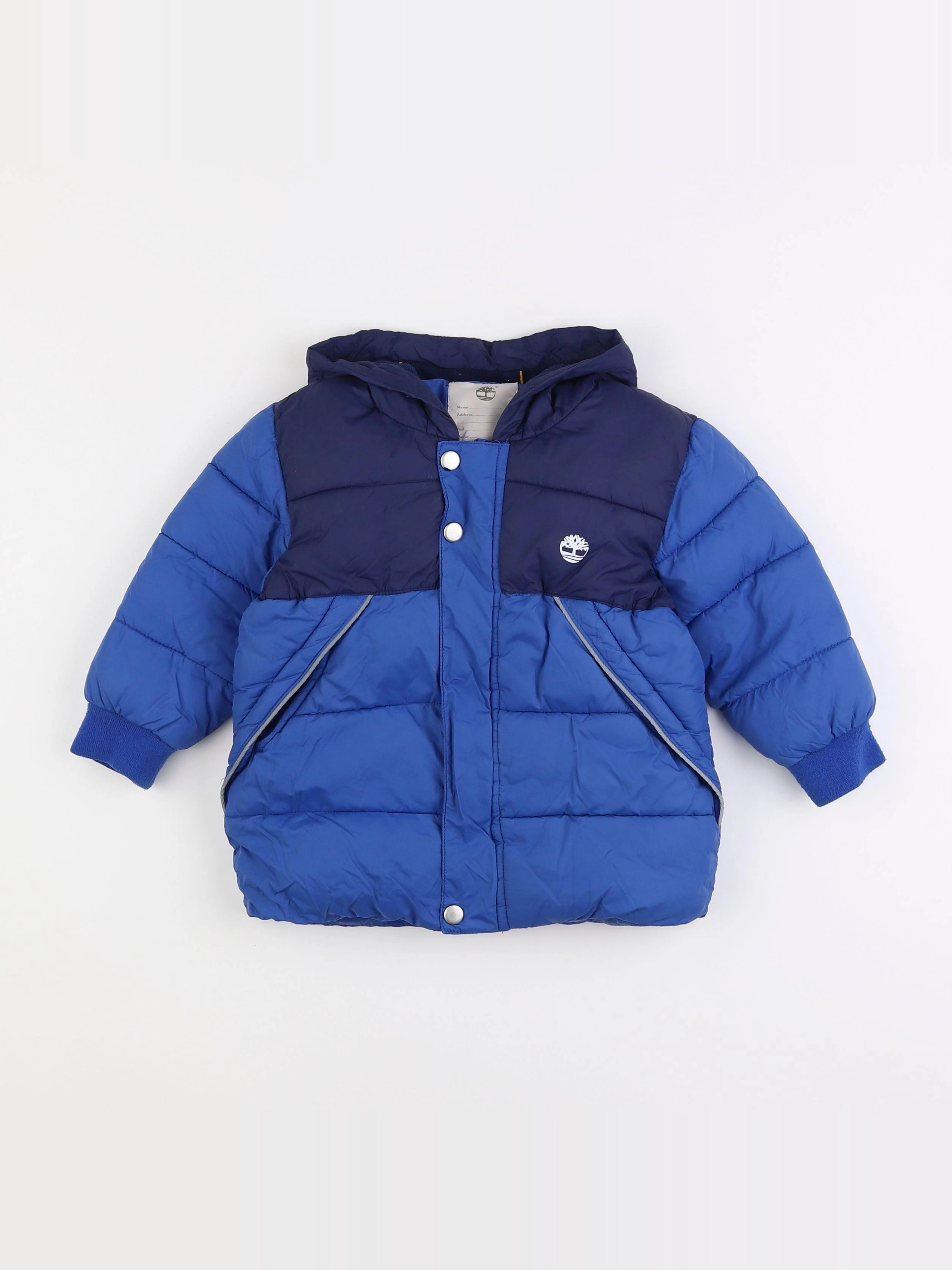 Timberland - doudoune bleu - 2 ans
