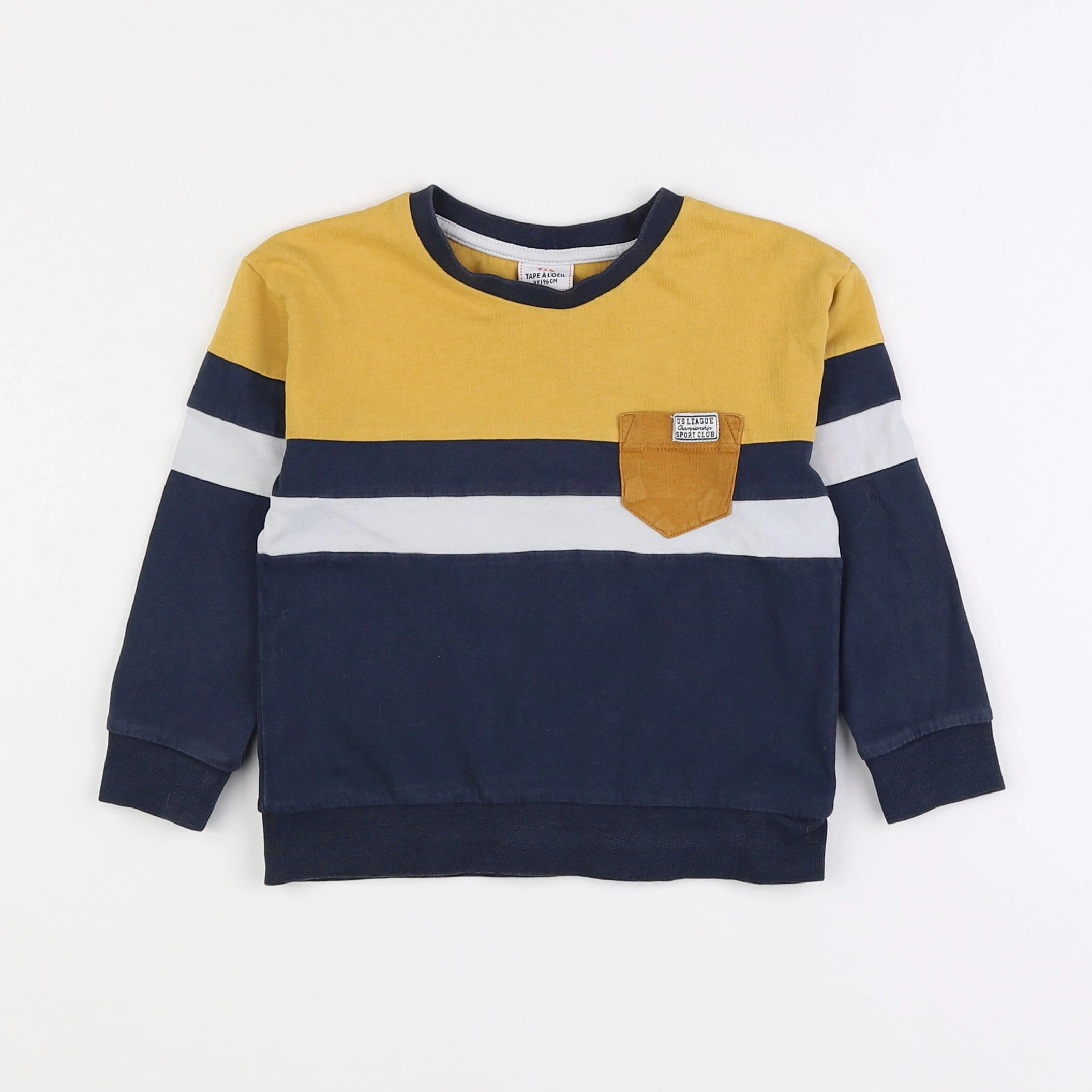 Tape à l'oeil - tee-shirt jaune - 3 ans