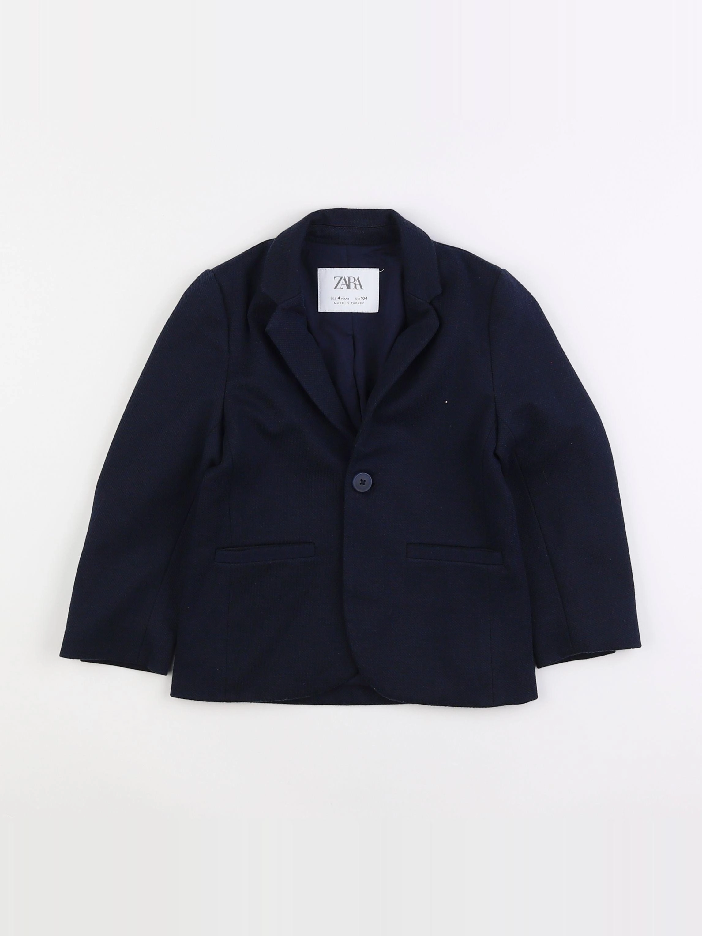 Zara - veste bleu - 4 ans