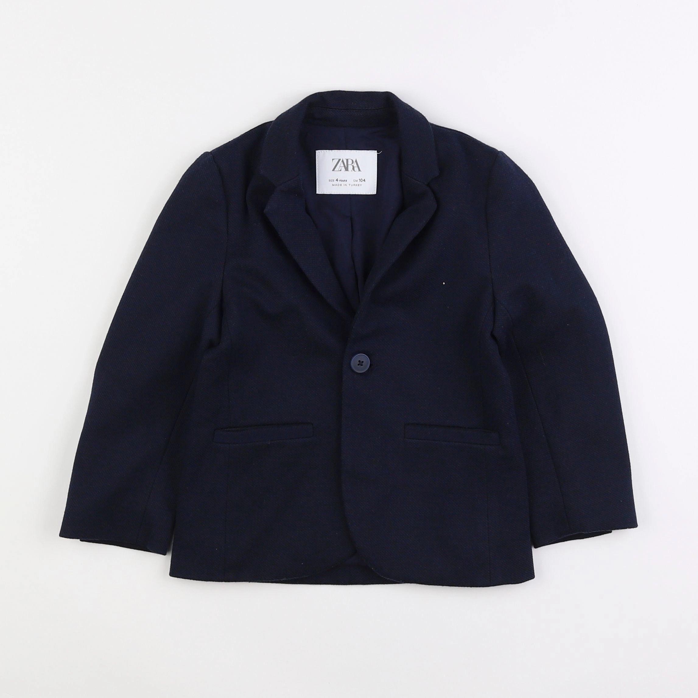 Zara - veste bleu - 4 ans