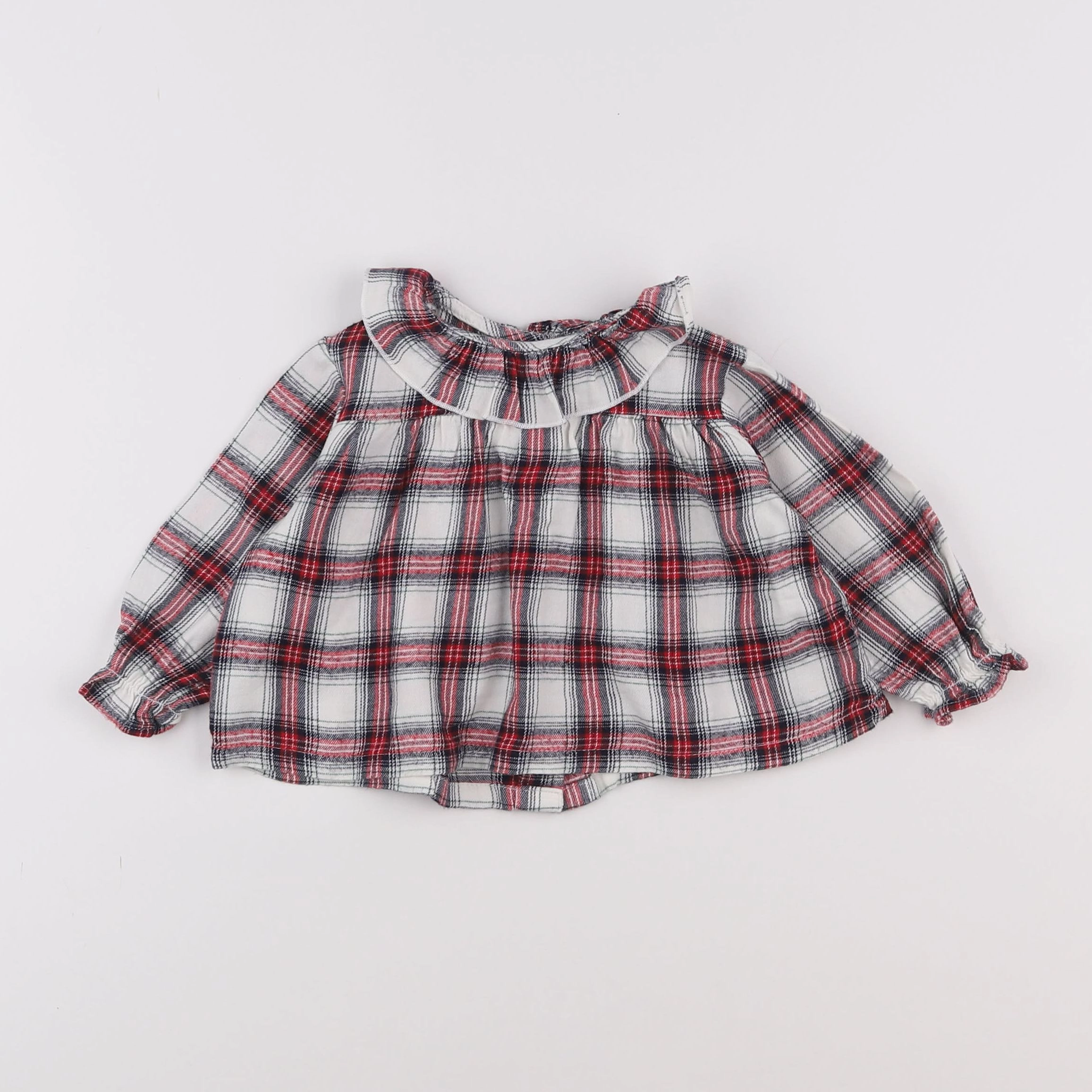 Vertbaudet - blouse multicolore - 6 mois