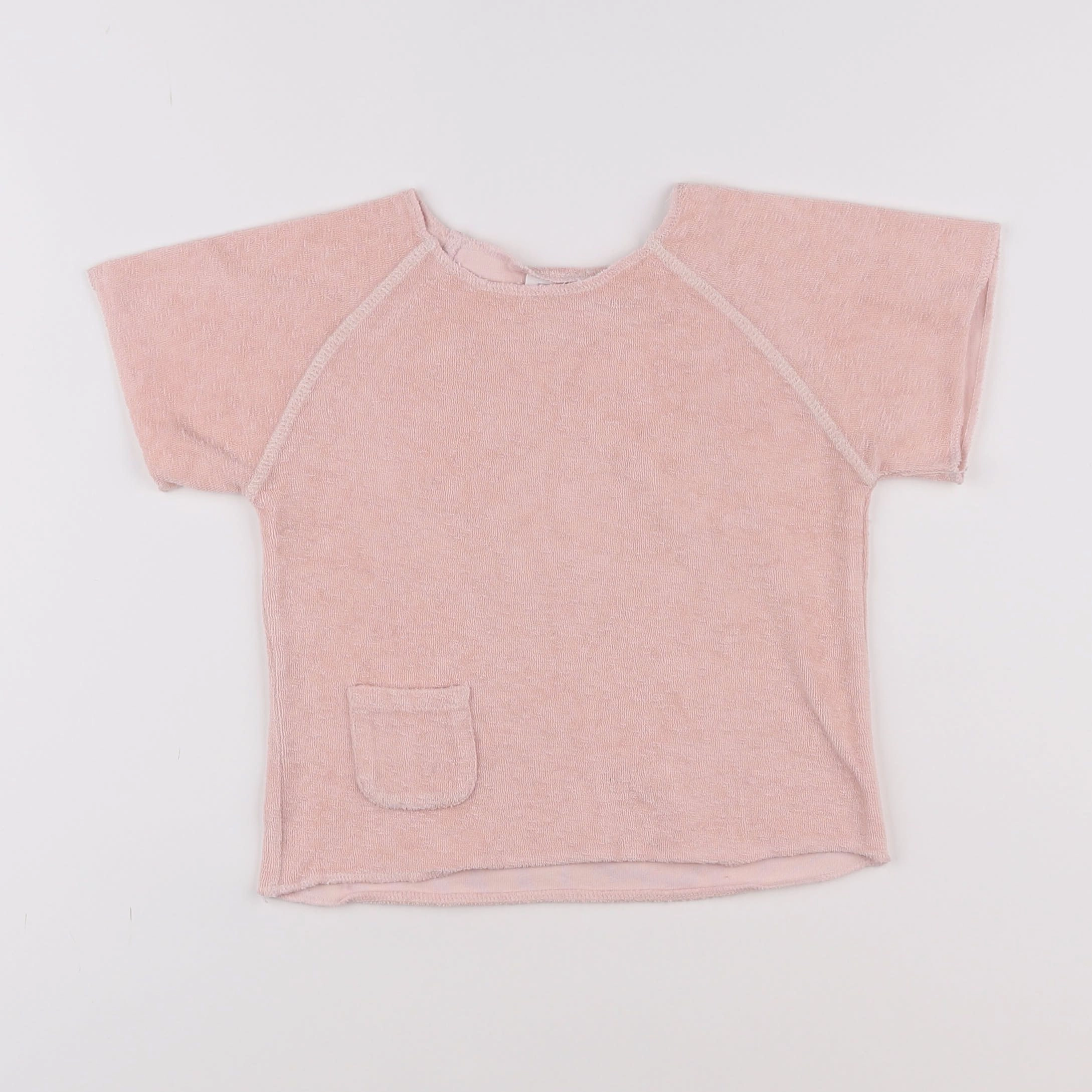 Zara - tee-shirt rose - 18 mois à 2 ans