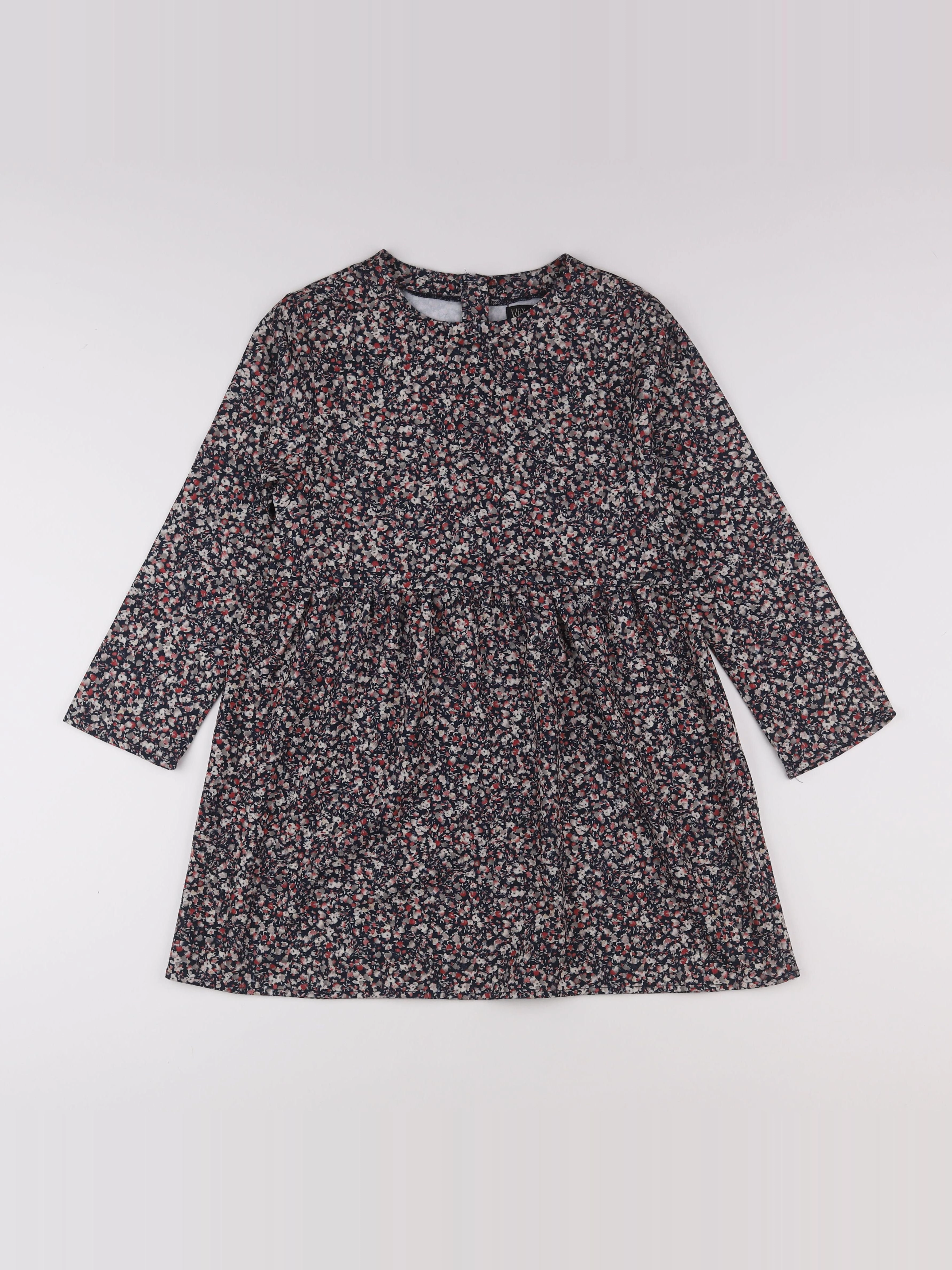 IKKS - robe bleu - 10 ans