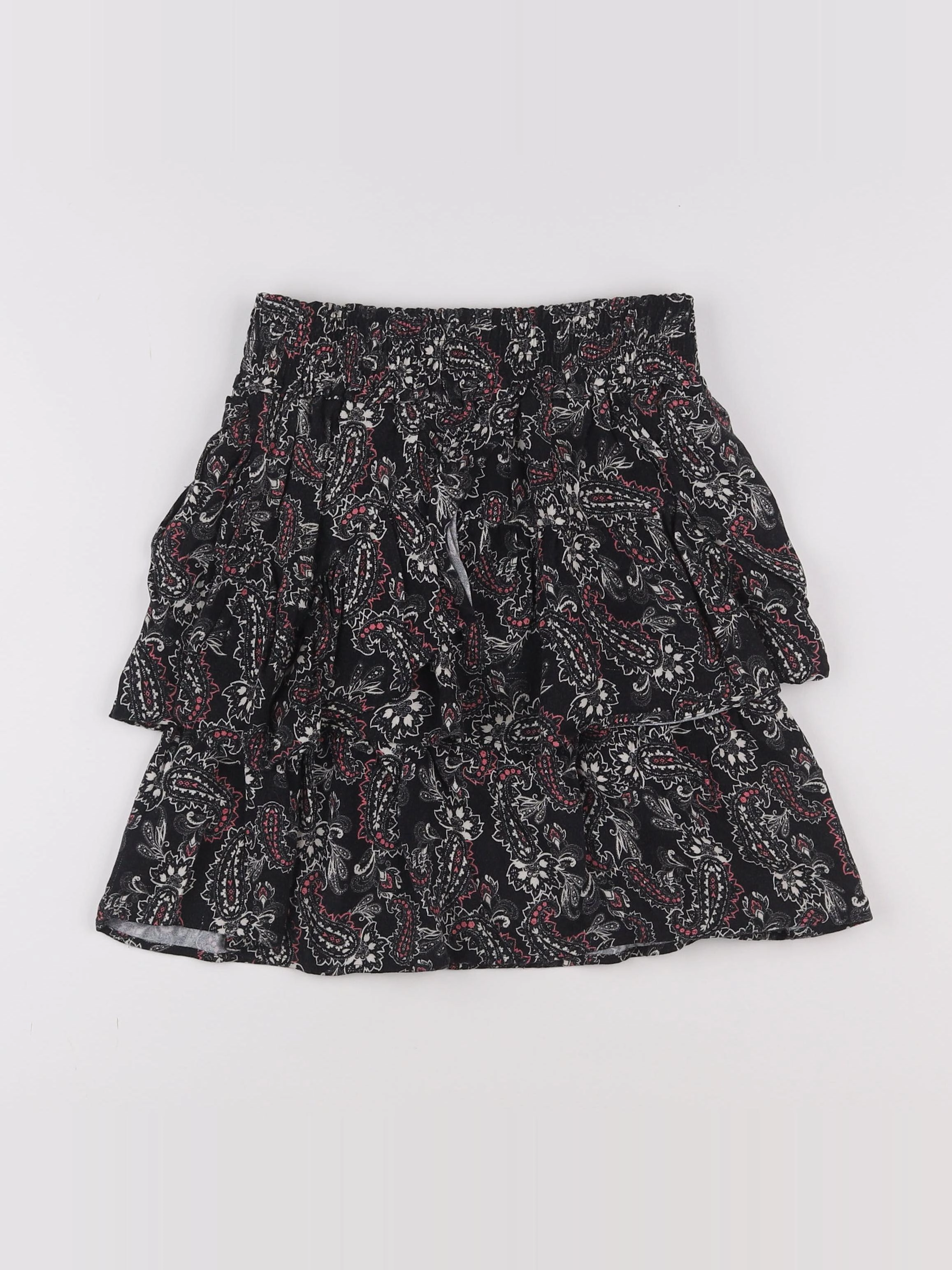 IKKS - jupe noir - 10/12 ans