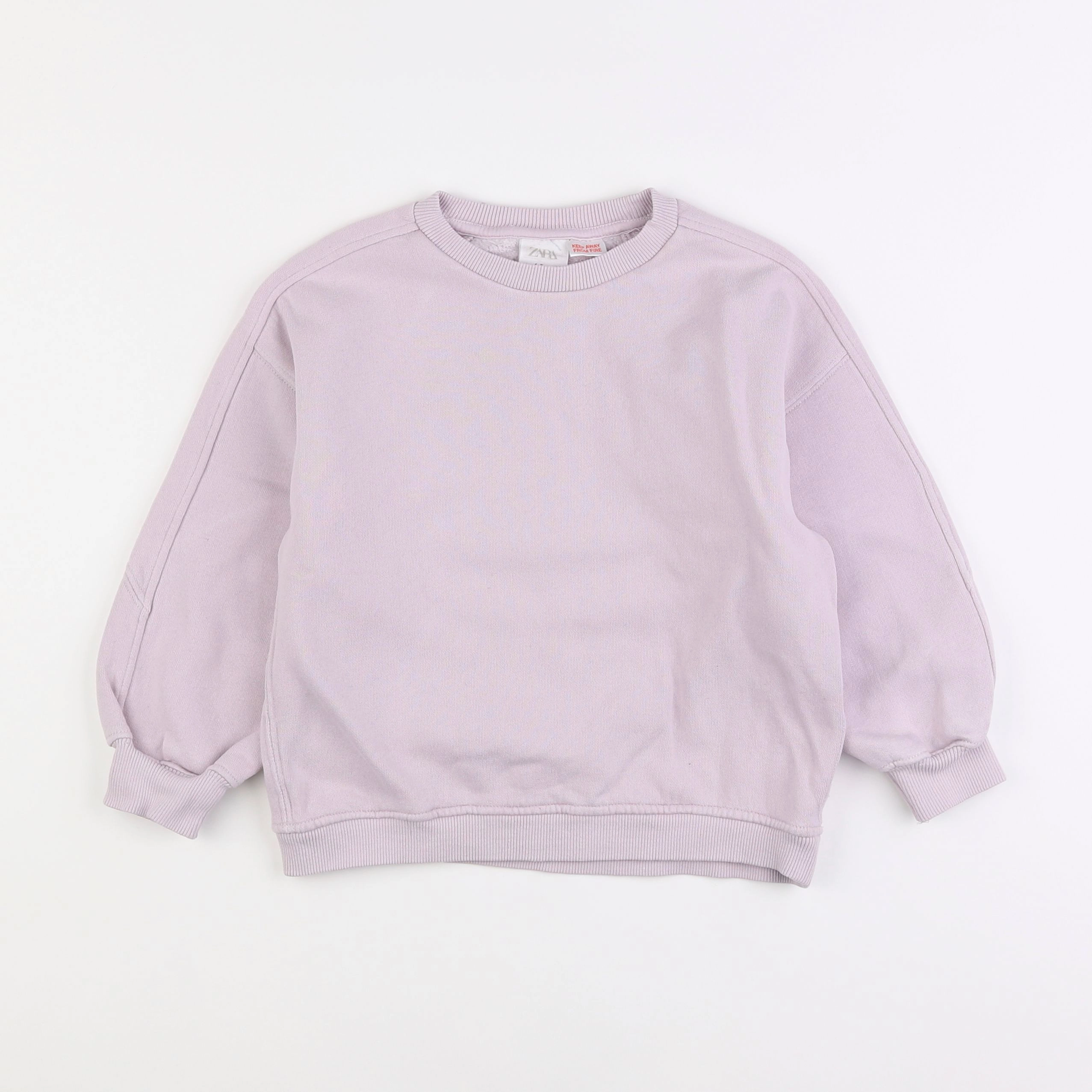 Zara - sweat violet - 4/5 ans