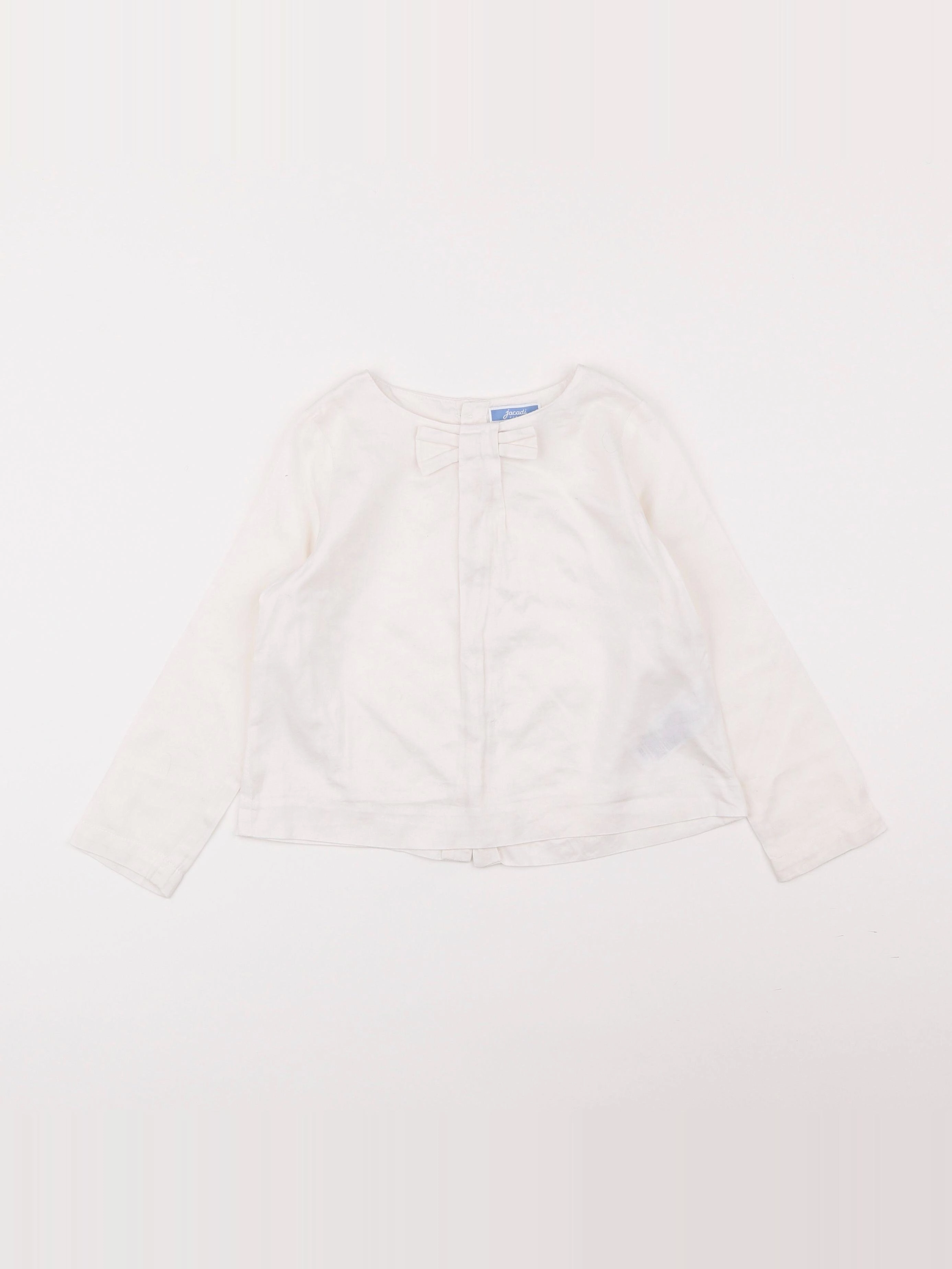 Jacadi - blouse blanc - 4 ans