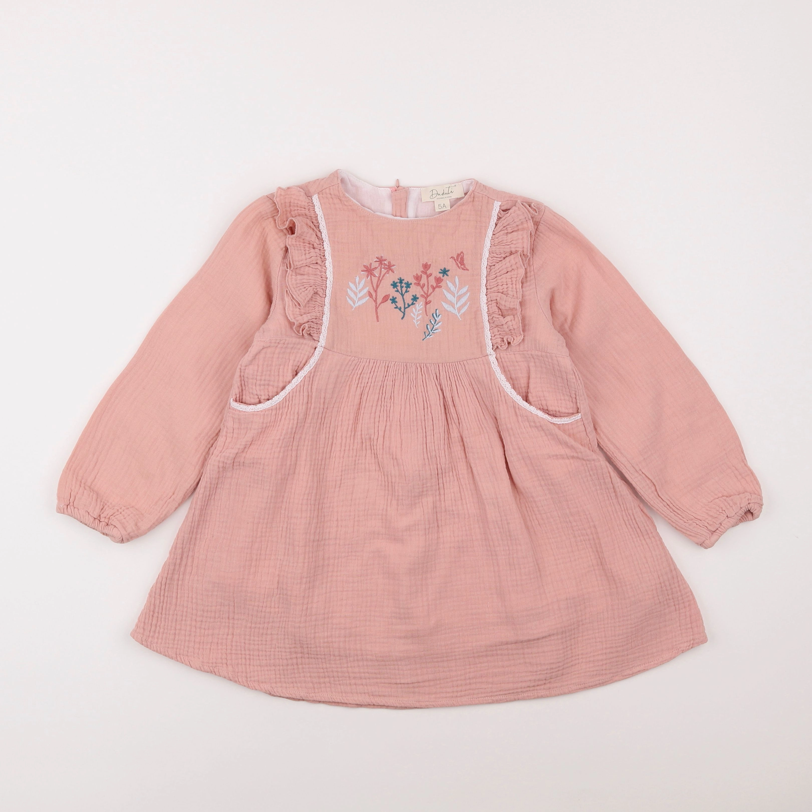 Dadati - robe rose - 5 ans