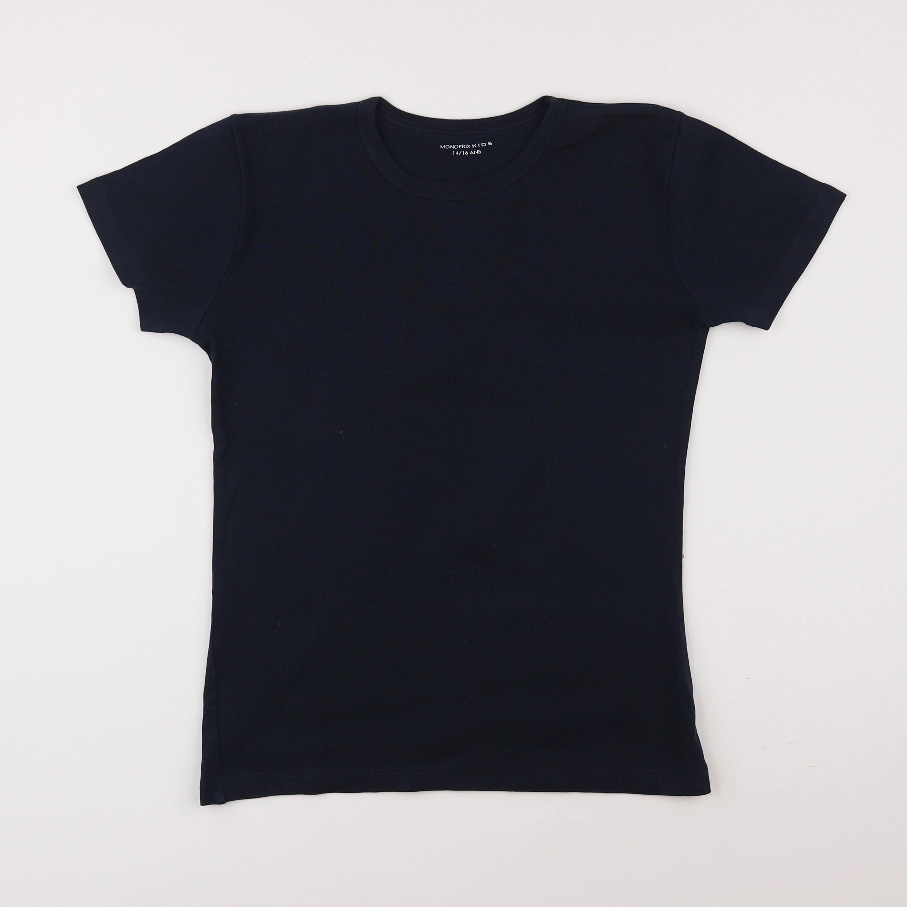 Monoprix - tee-shirt bleu - 14/16 ans