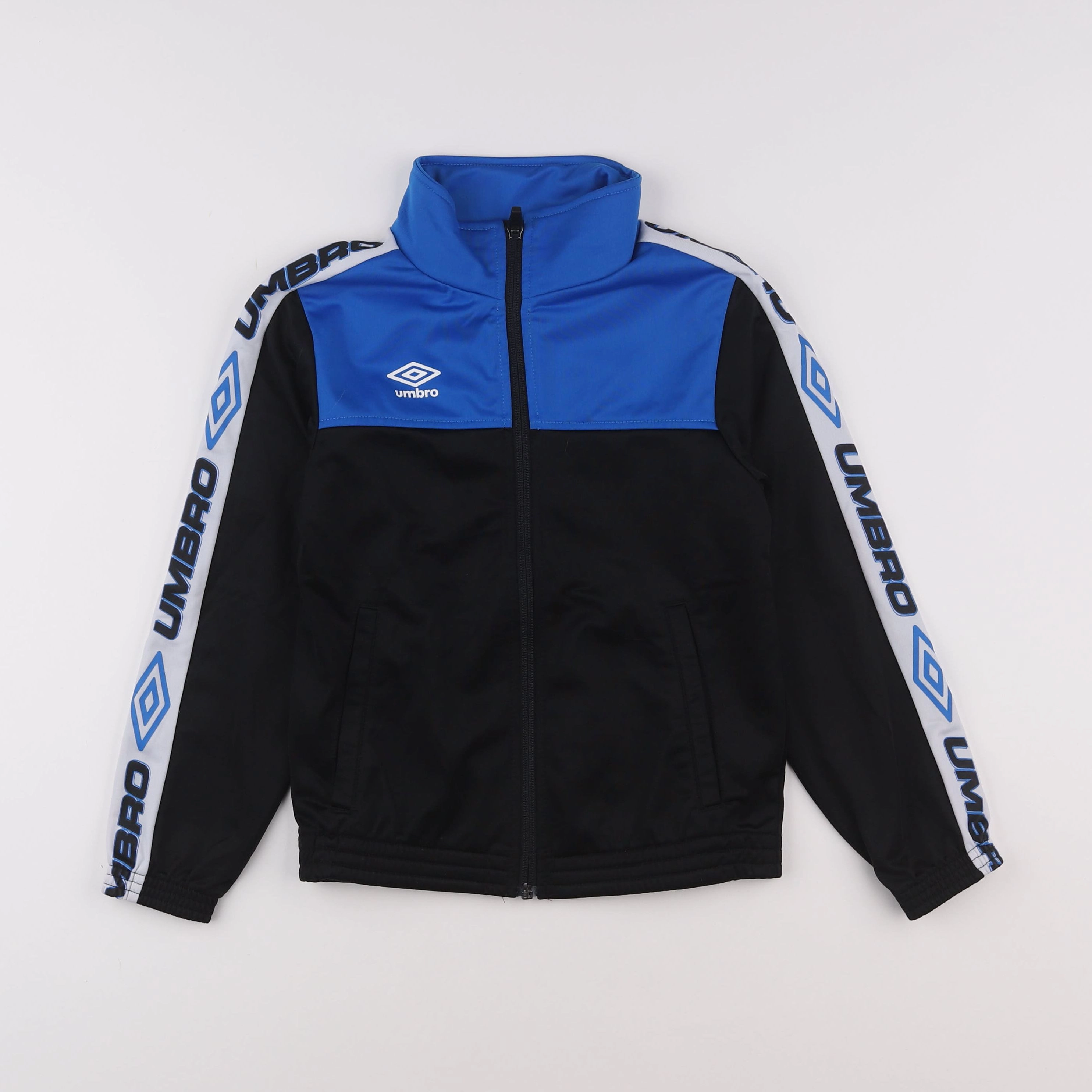 Umbro - sweat bleu, noir - 7/8 ans