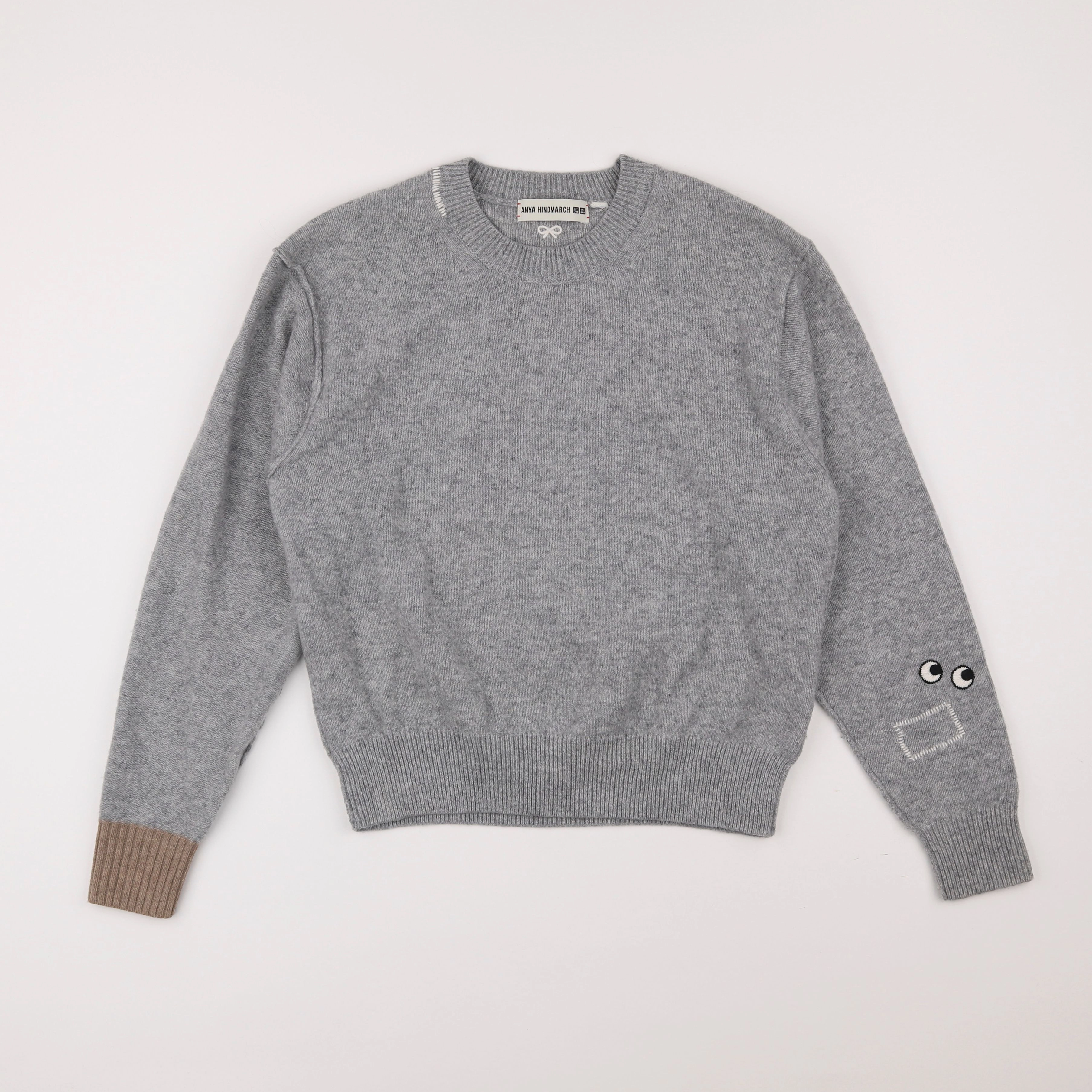 Uniqlo - pull gris - 11/12 ans