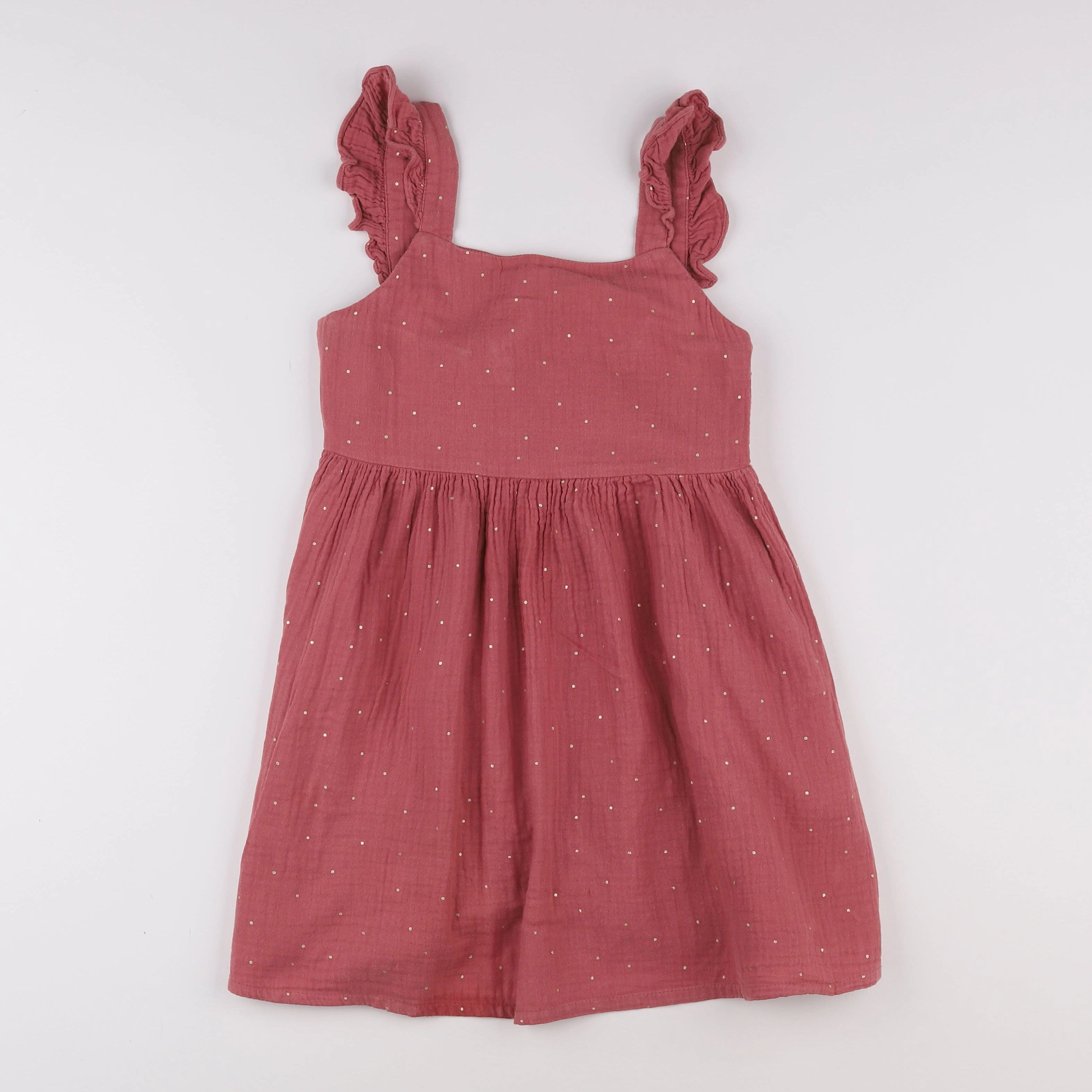 Vertbaudet - robe rose - 8 ans