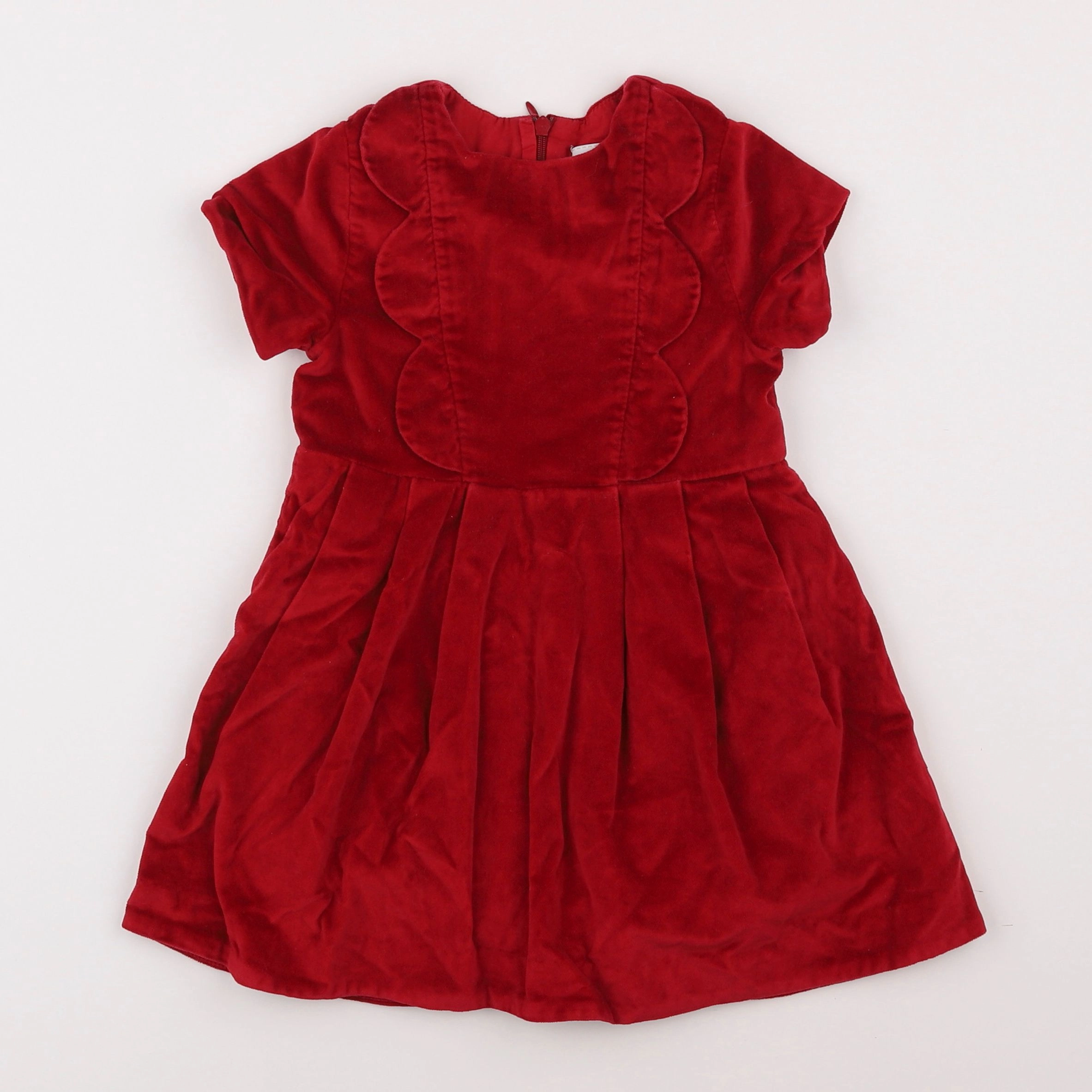 Jacadi - robe rouge - 3 ans