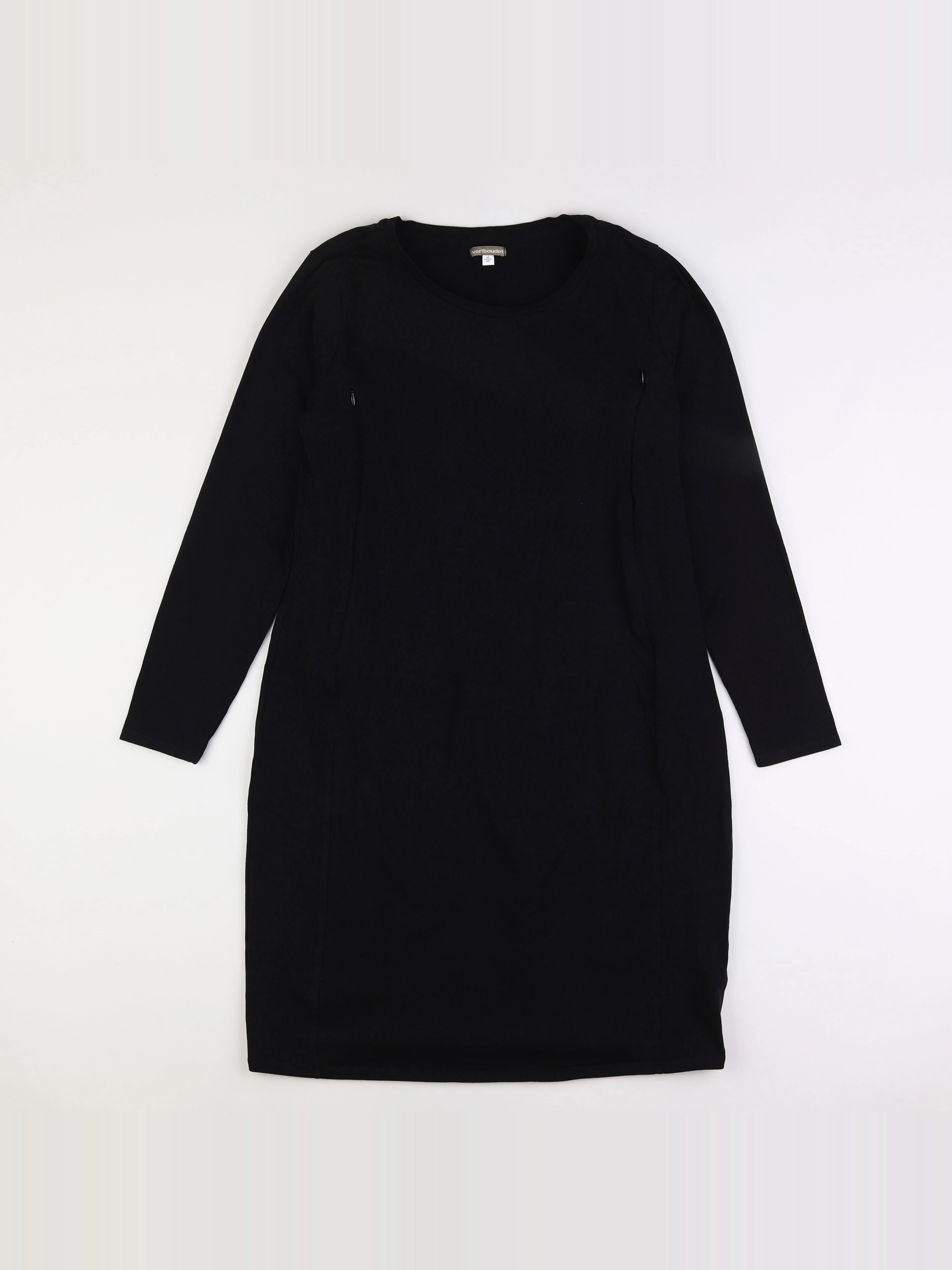 Vertbaudet - robe grossesse, allaitement noir - 46 à 48