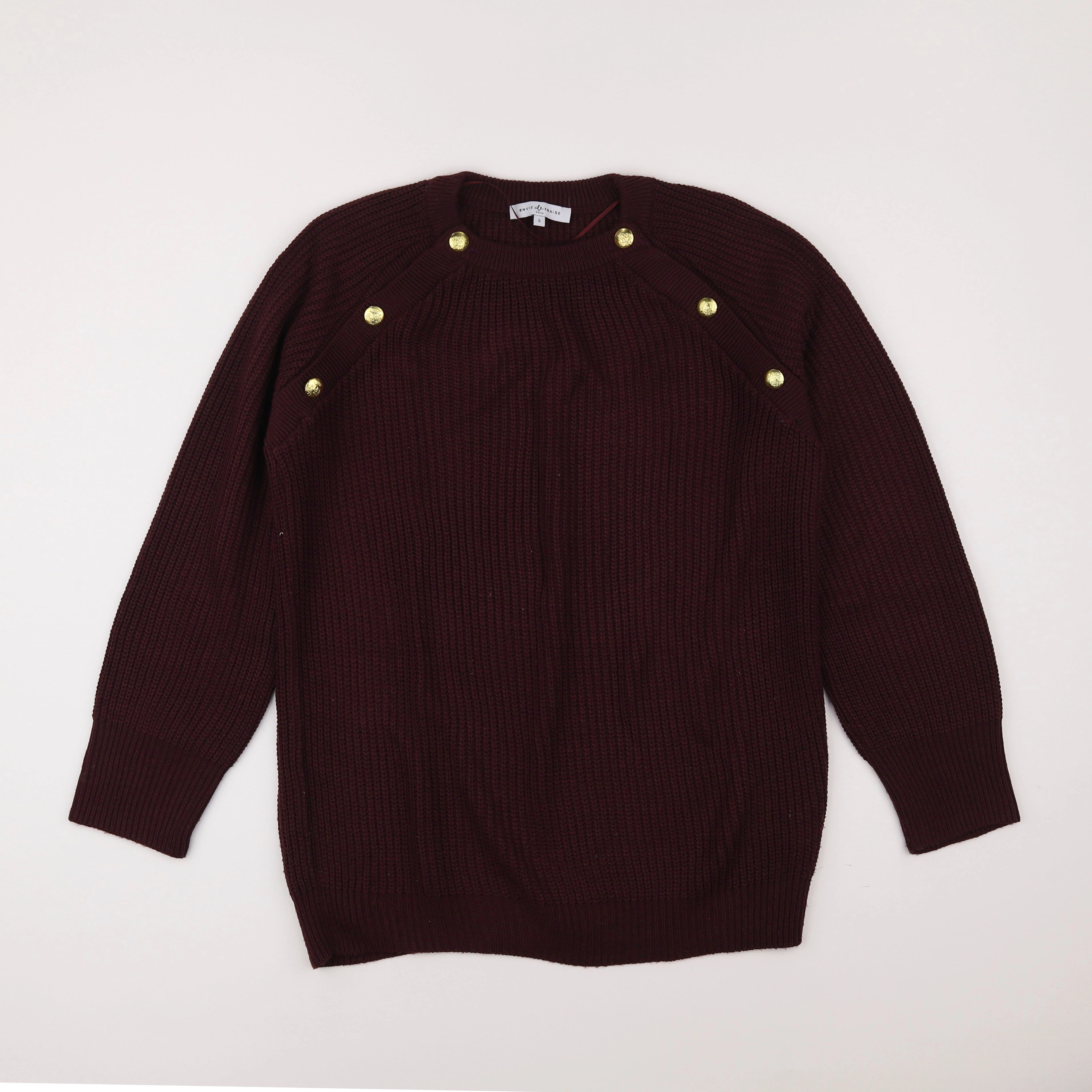 Envie de fraise - pull grossesse rouge - 36