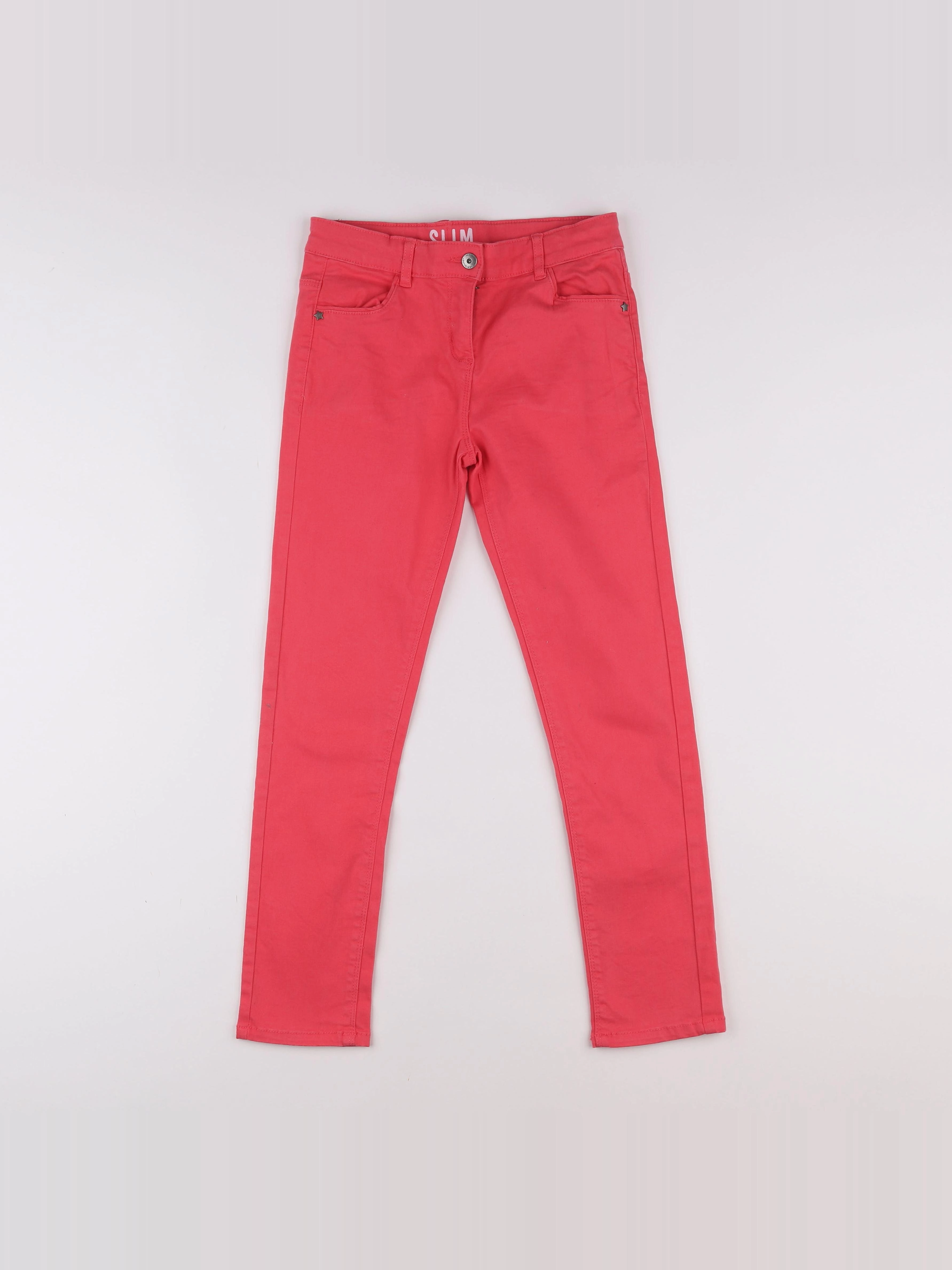 Vertbaudet - pantalon rose - 9 ans