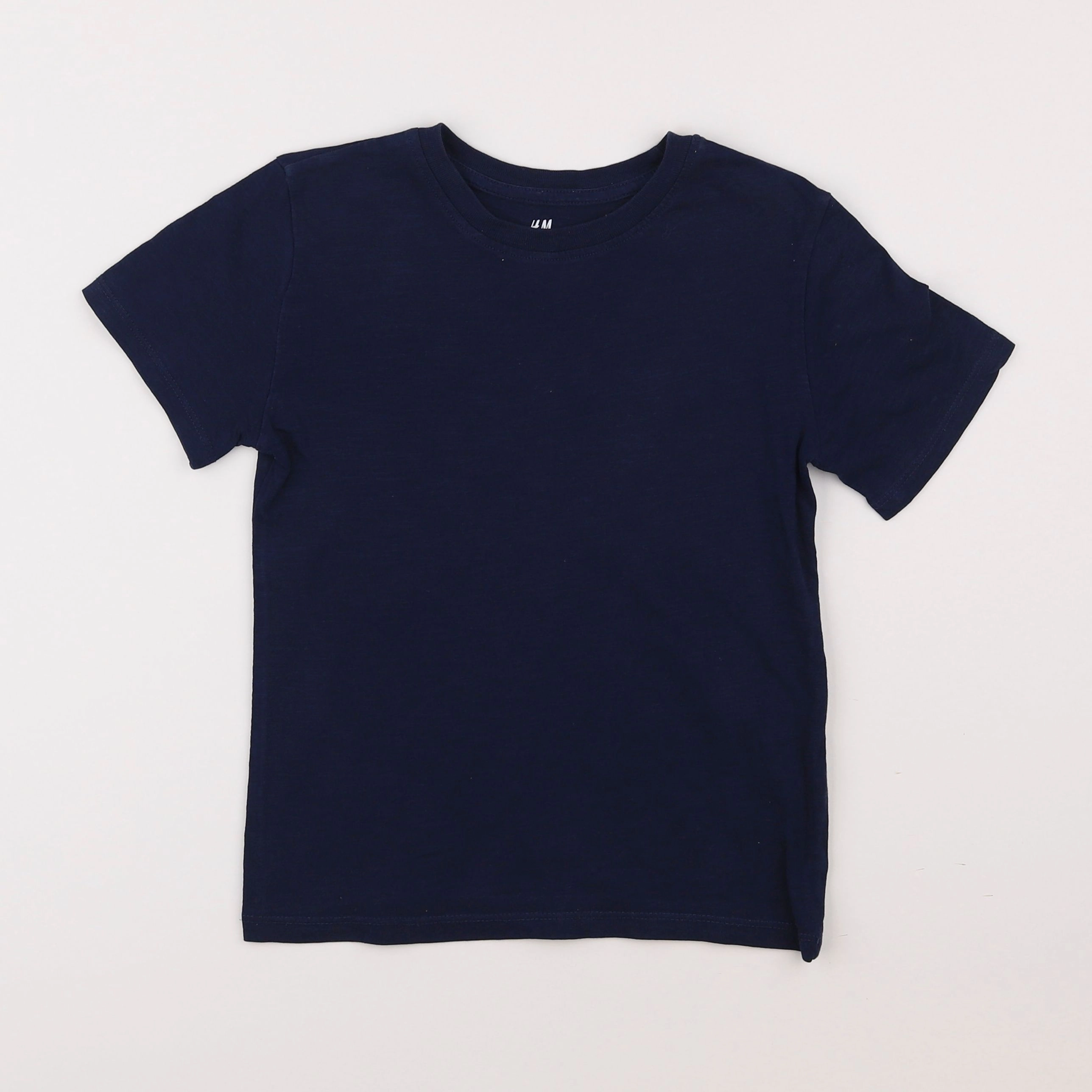 H&M - tee-shirt bleu - 6/8 ans