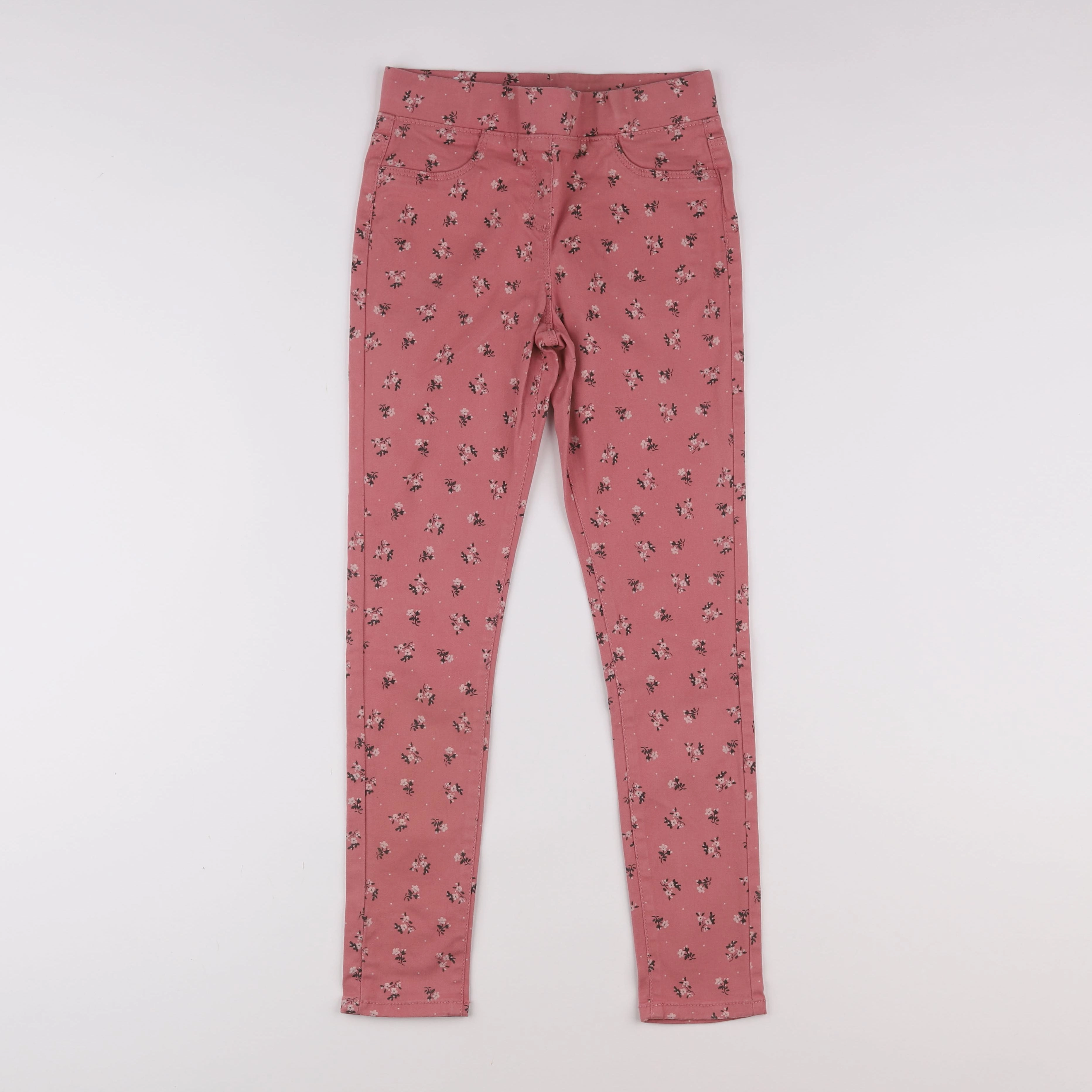 Vertbaudet - jegging rose - 10 ans