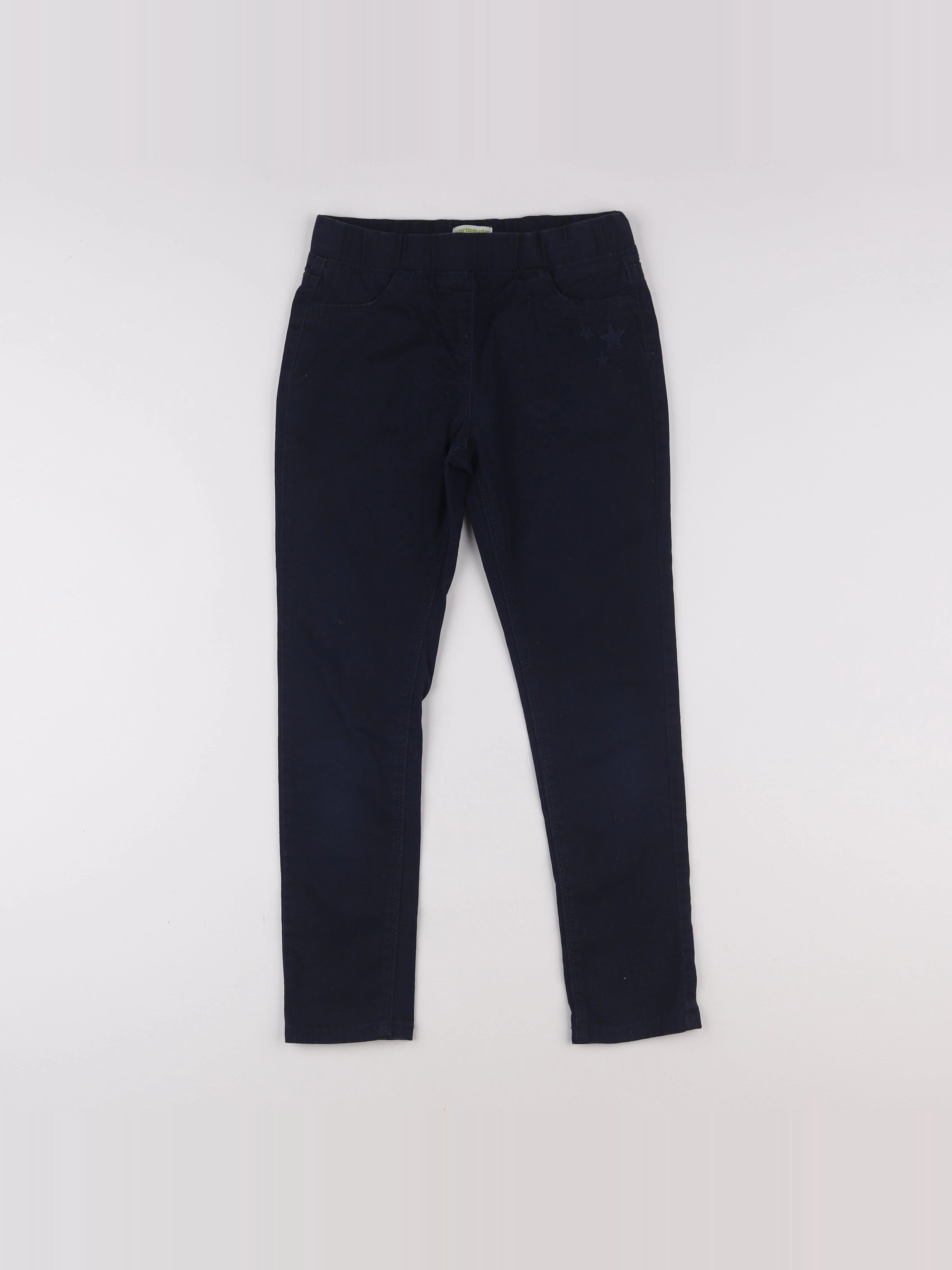 Vertbaudet - jegging bleu - 9 ans