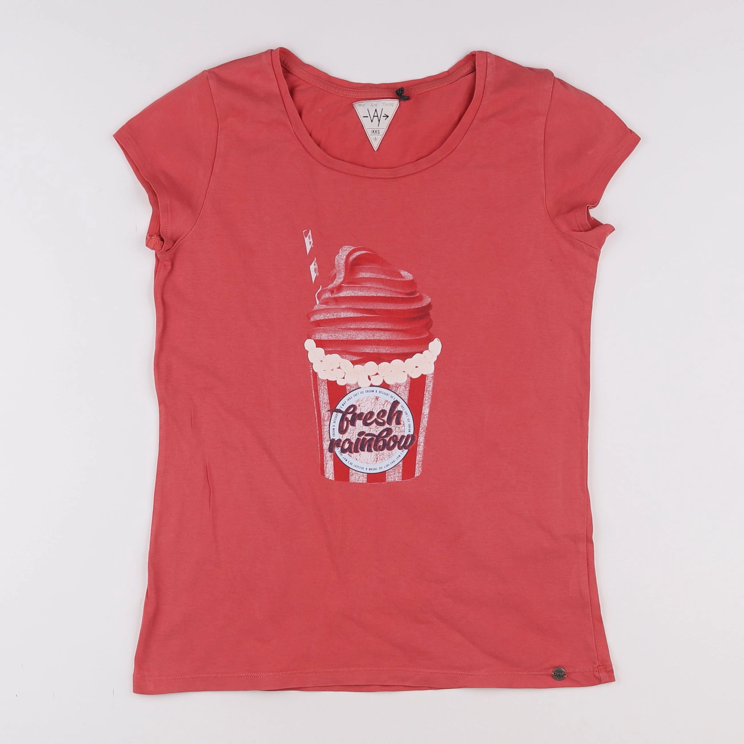 IKKS - tee-shirt rose - 12 ans