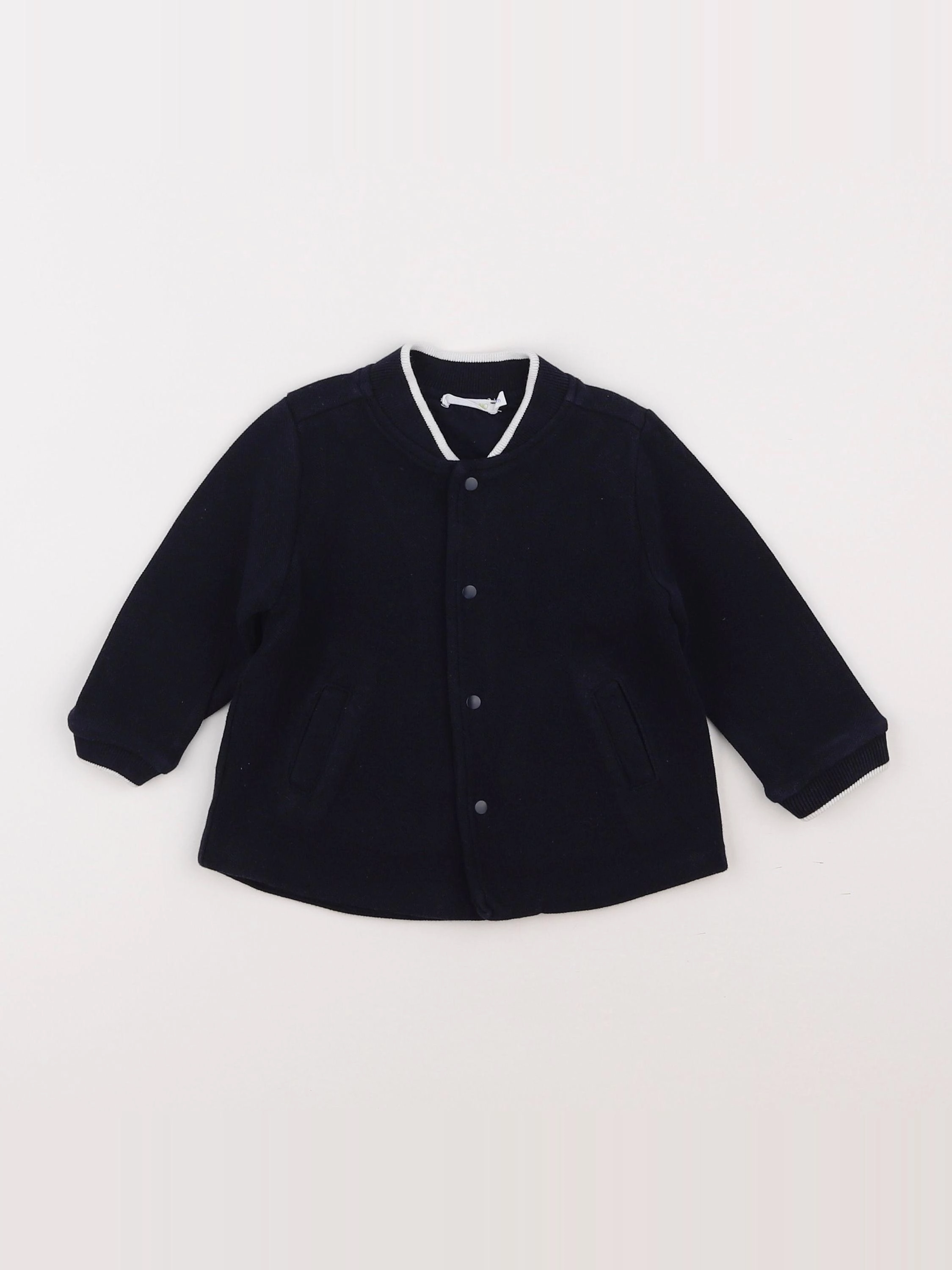 Boutchou - veste bleu - 9 mois