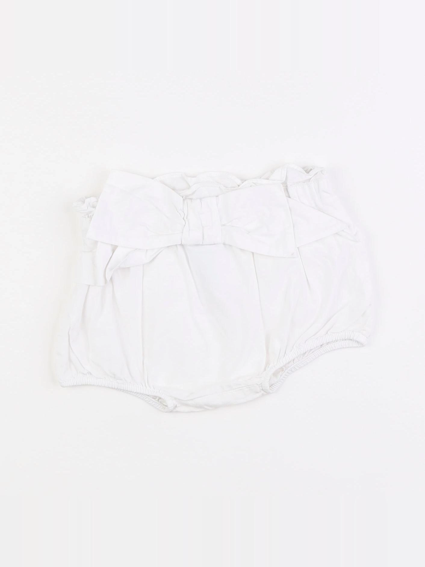 Jacadi - bloomer blanc - 12 mois