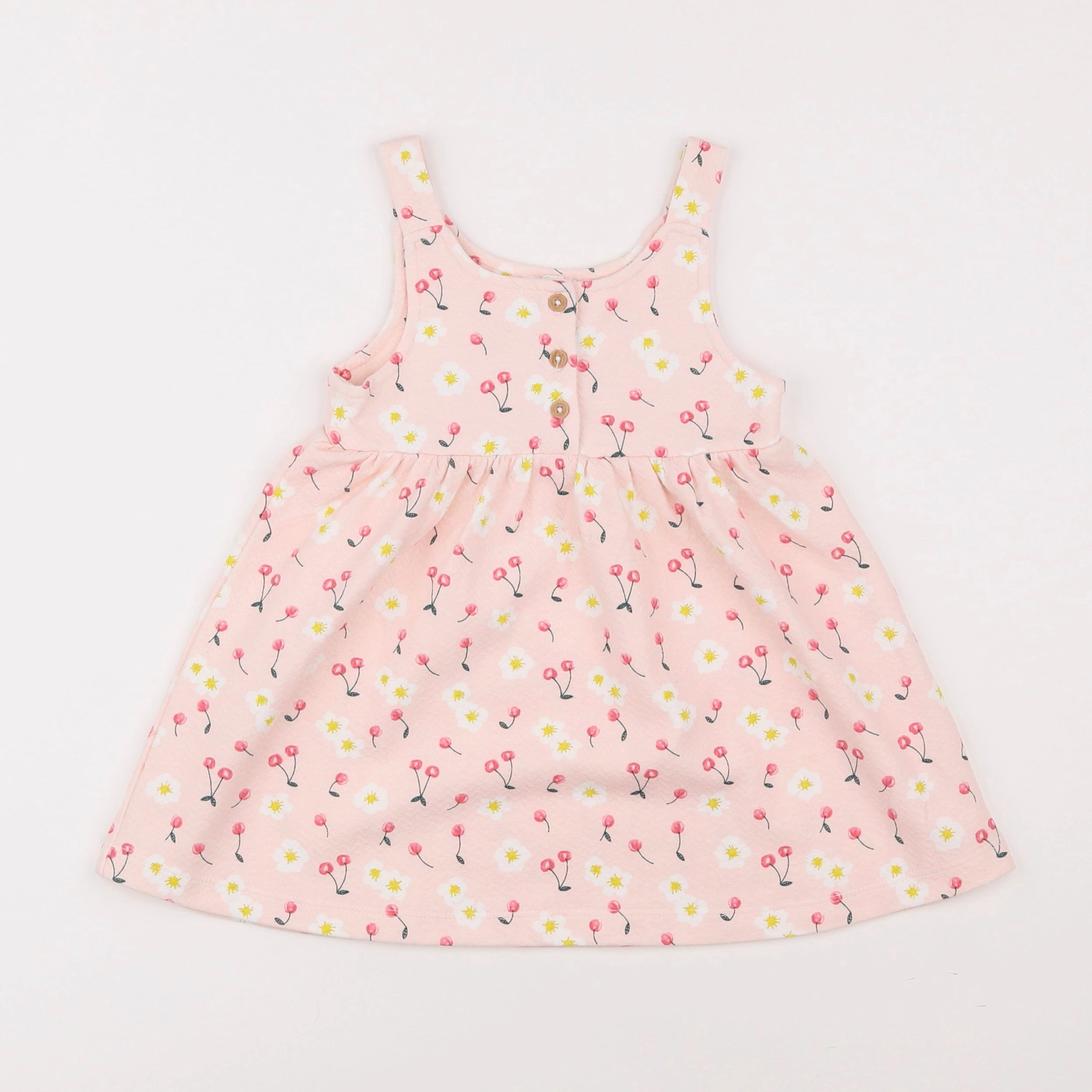 Vertbaudet - robe rose - 2 ans