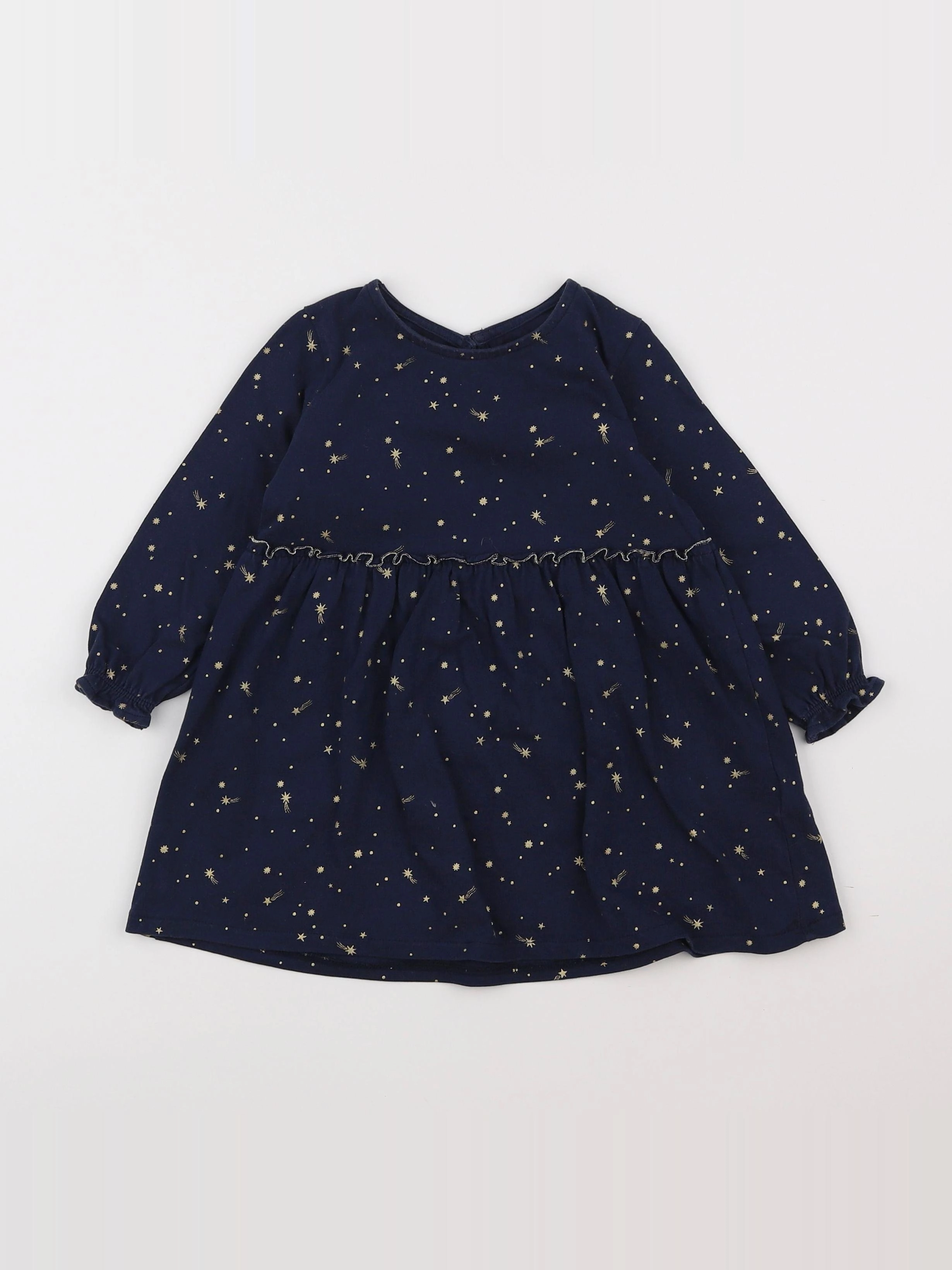 Vertbaudet - robe bleu - 3 ans