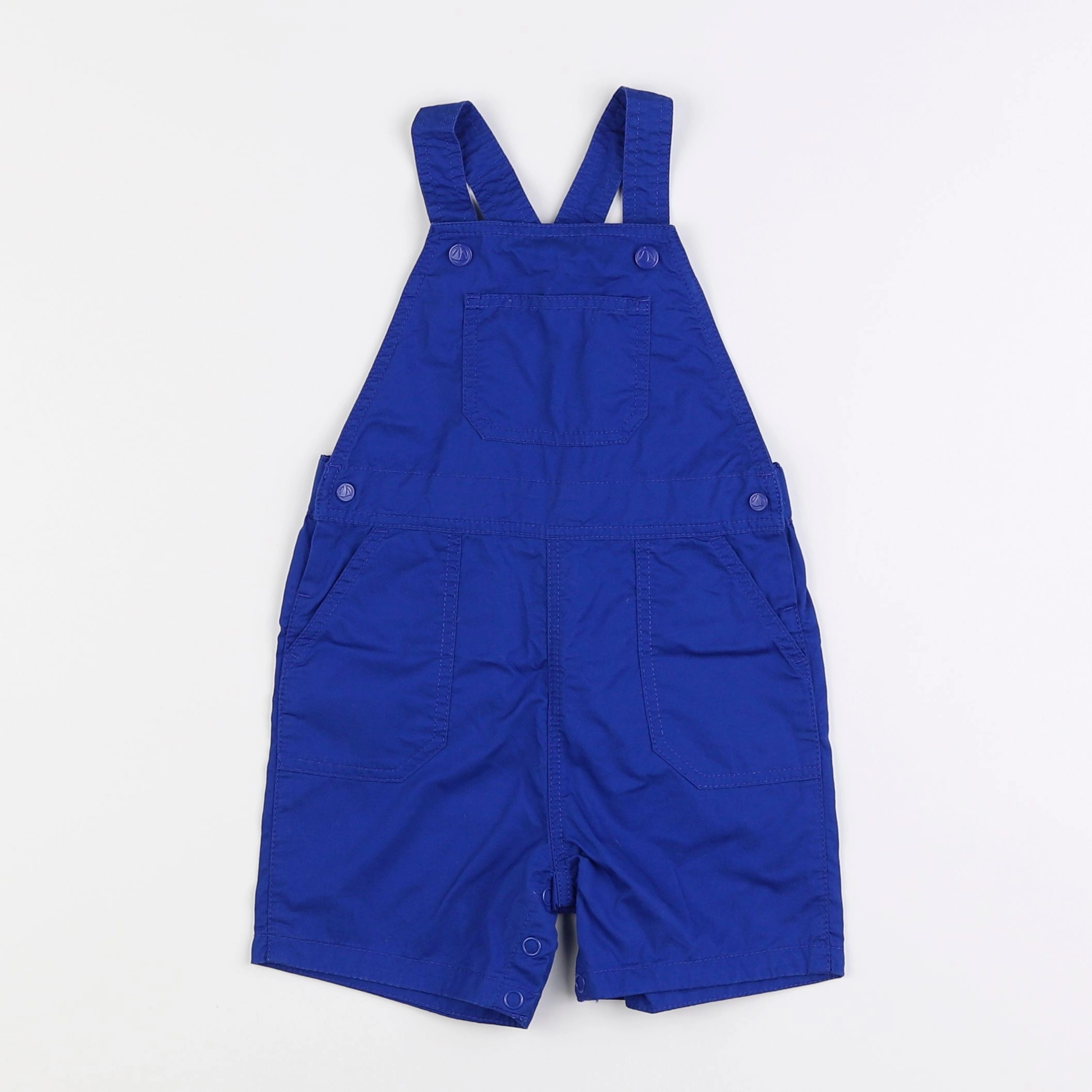 Petit Bateau - salopette bleu - 18 mois