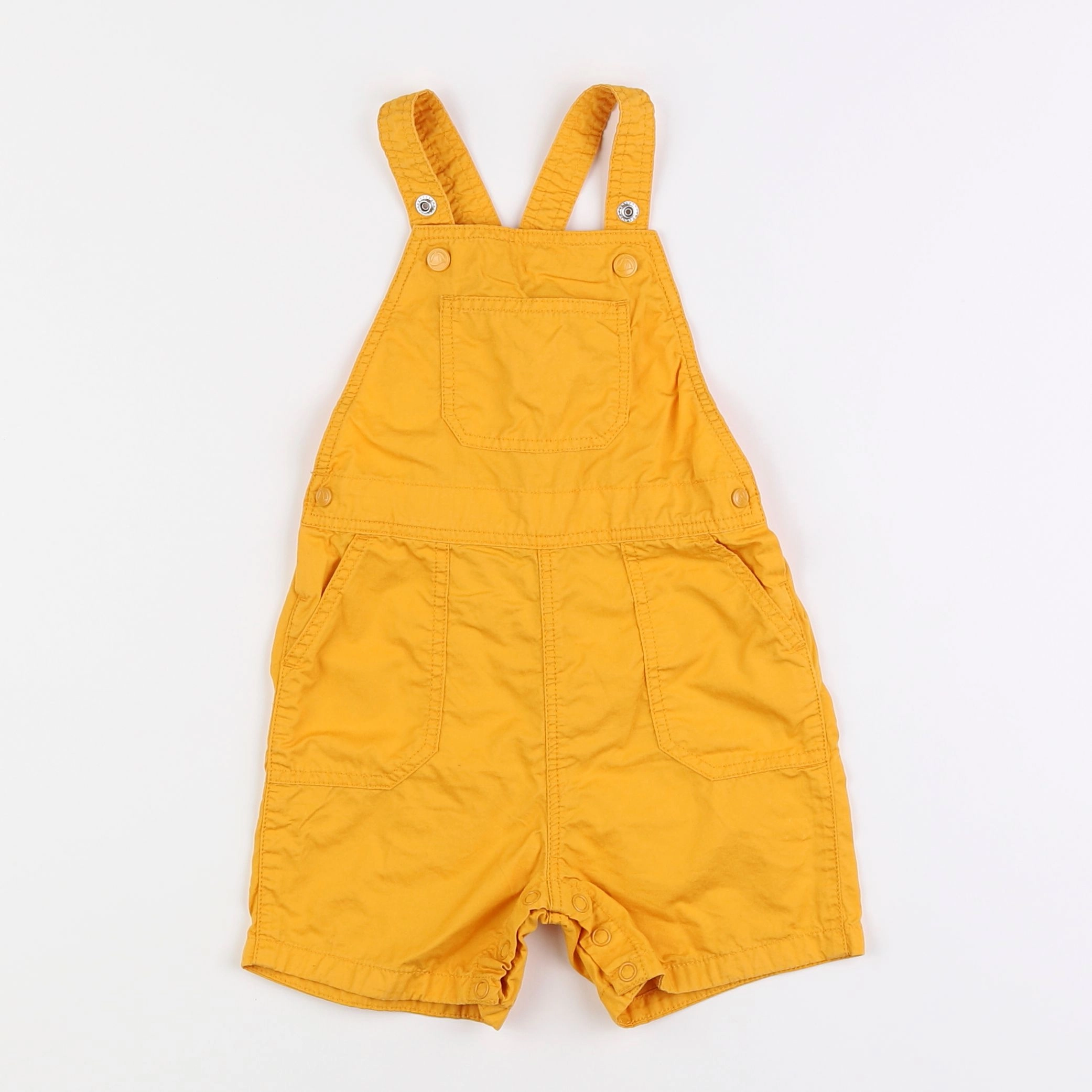 Petit Bateau - salopette jaune - 18 mois