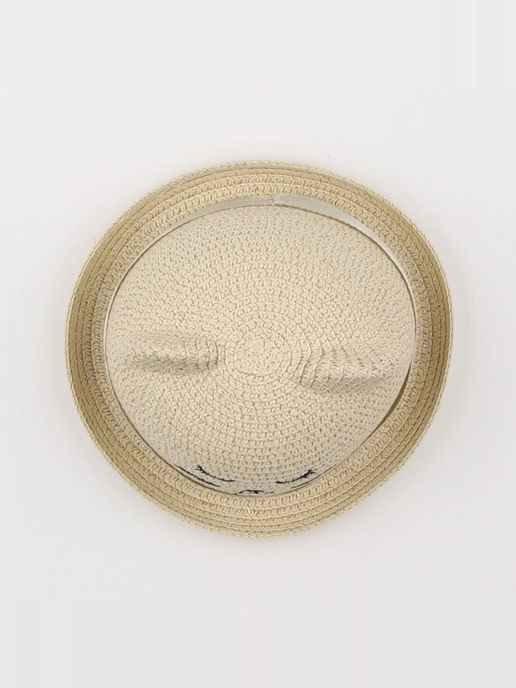 Vertbaudet - chapeau beige, or - 3/6 mois