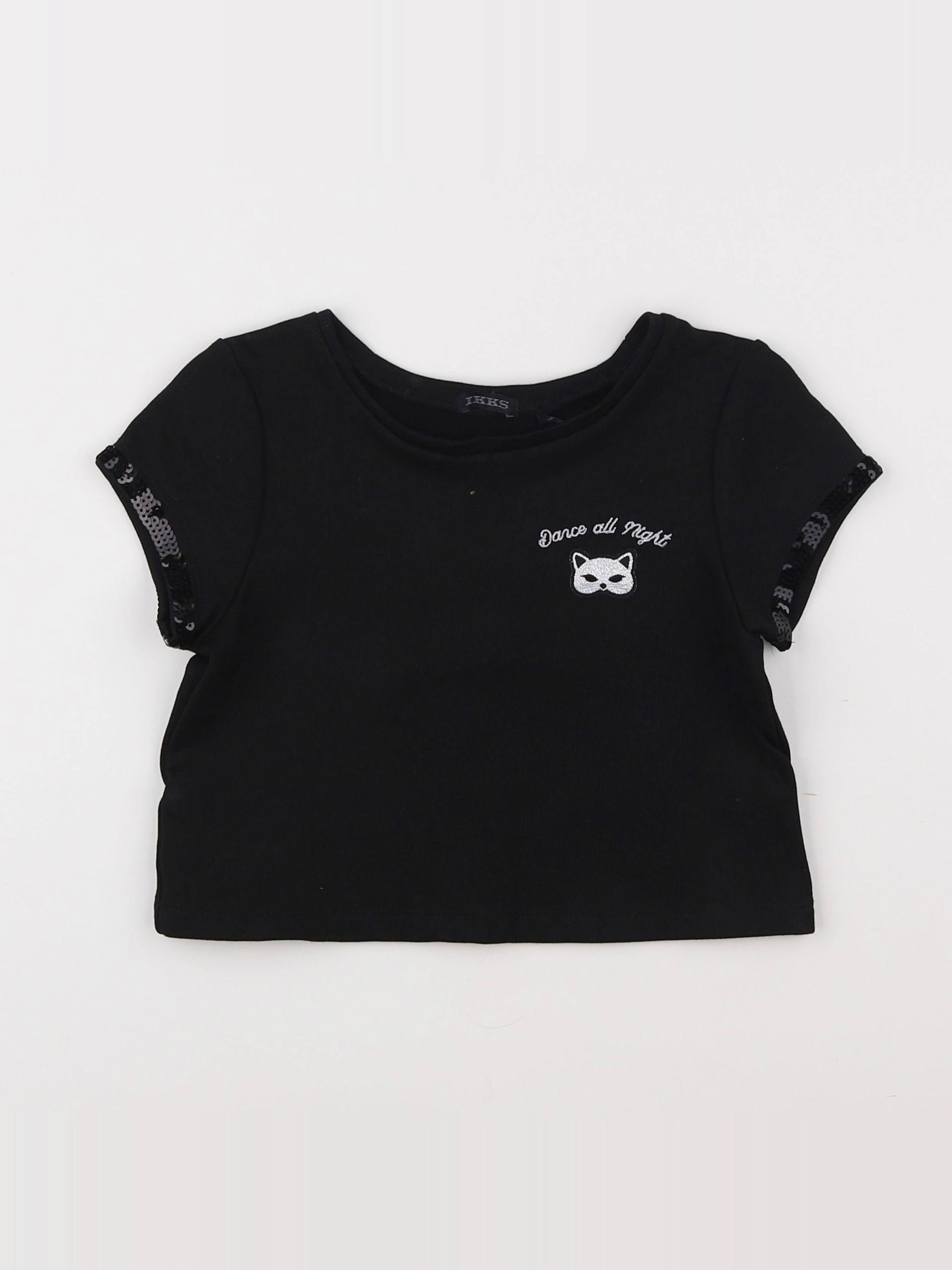 IKKS - tee-shirt noir - 4 ans
